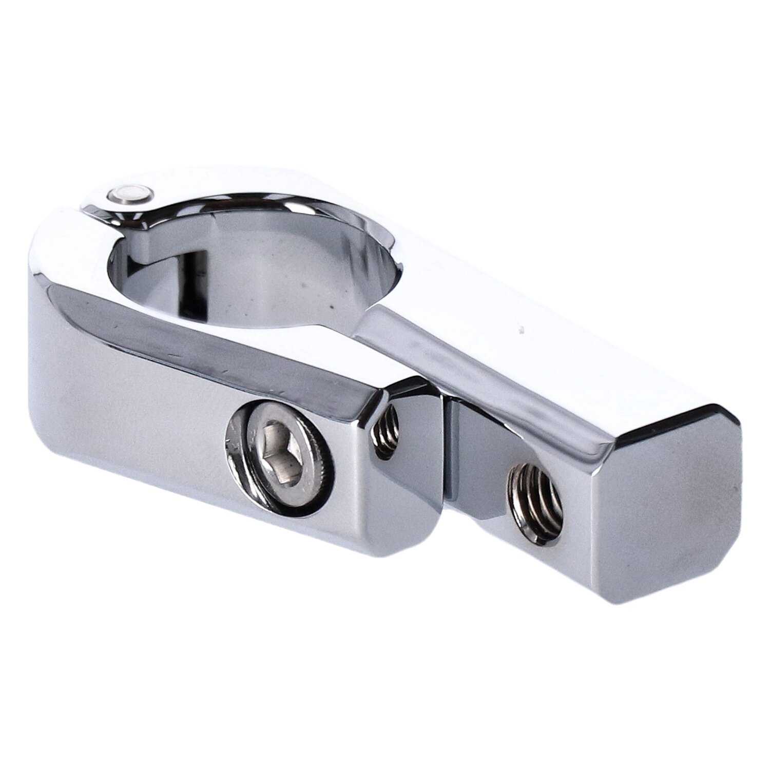 Daytona, universal bracket. Front-mount. 1" ID. M8 thread