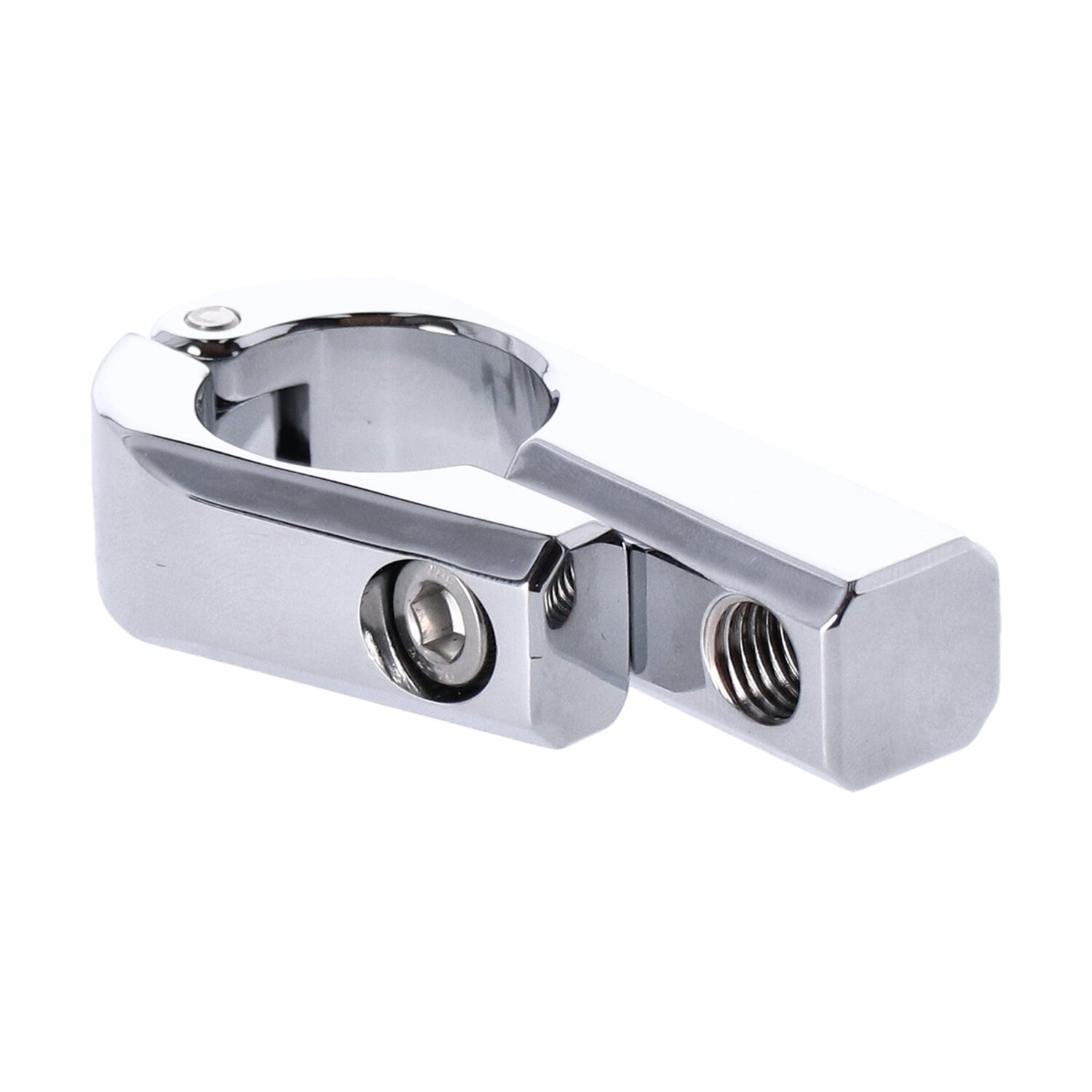Daytona, universal bracket. Front-mount. 1" ID. M10 thread