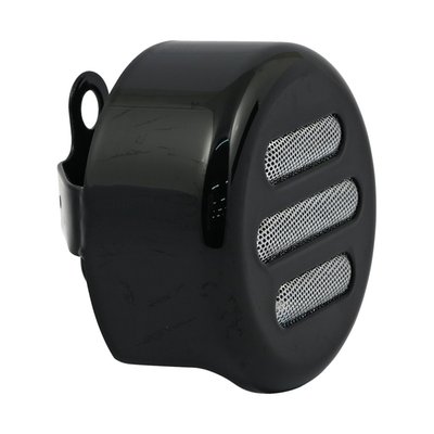 Black; with mesh insert