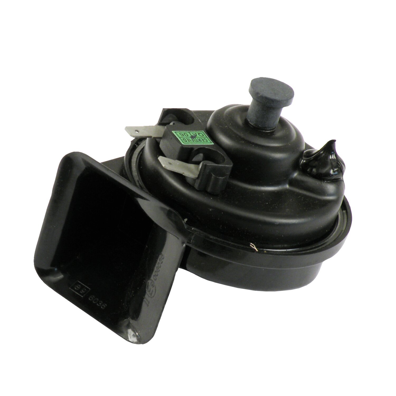 OEM style horn, 'Early Square Style, Black