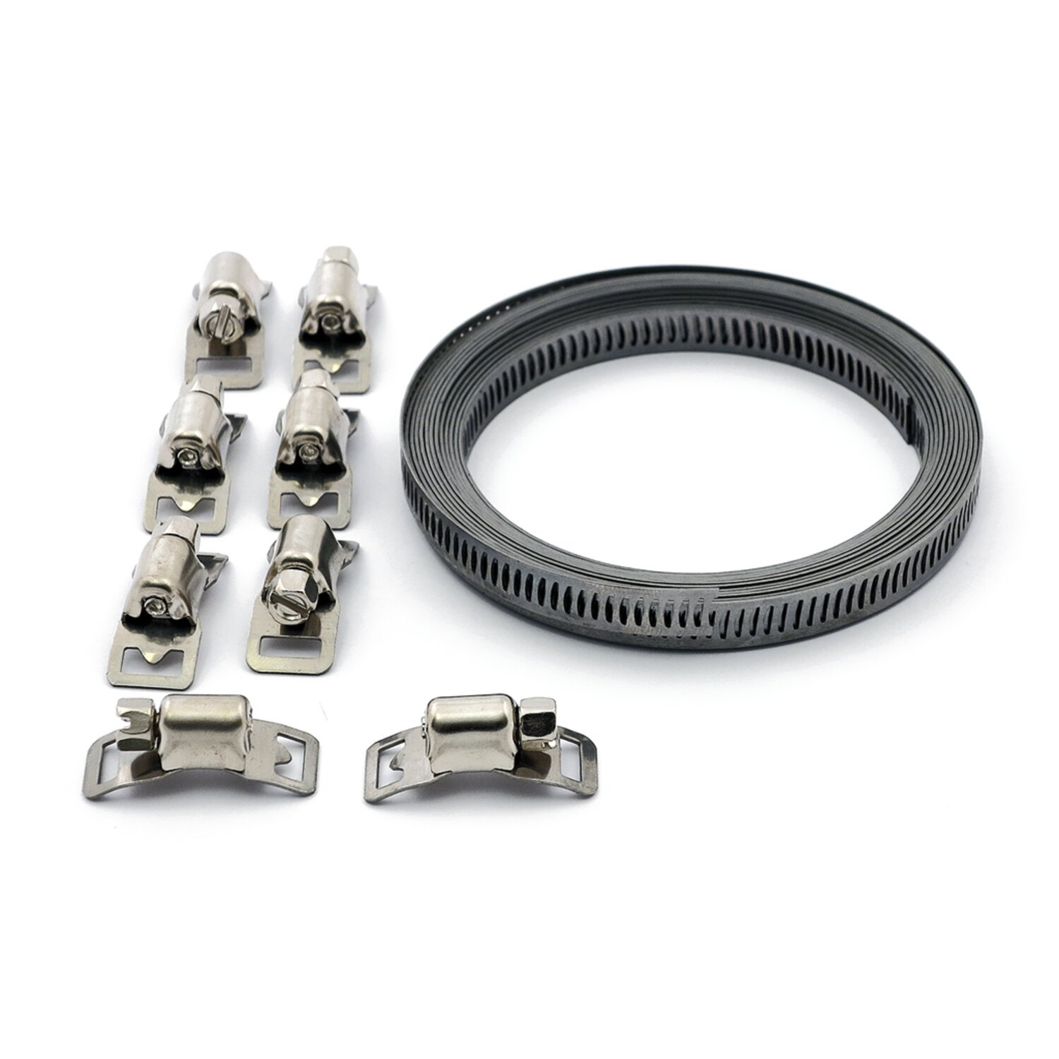 DIY hose clamp set. Stainless