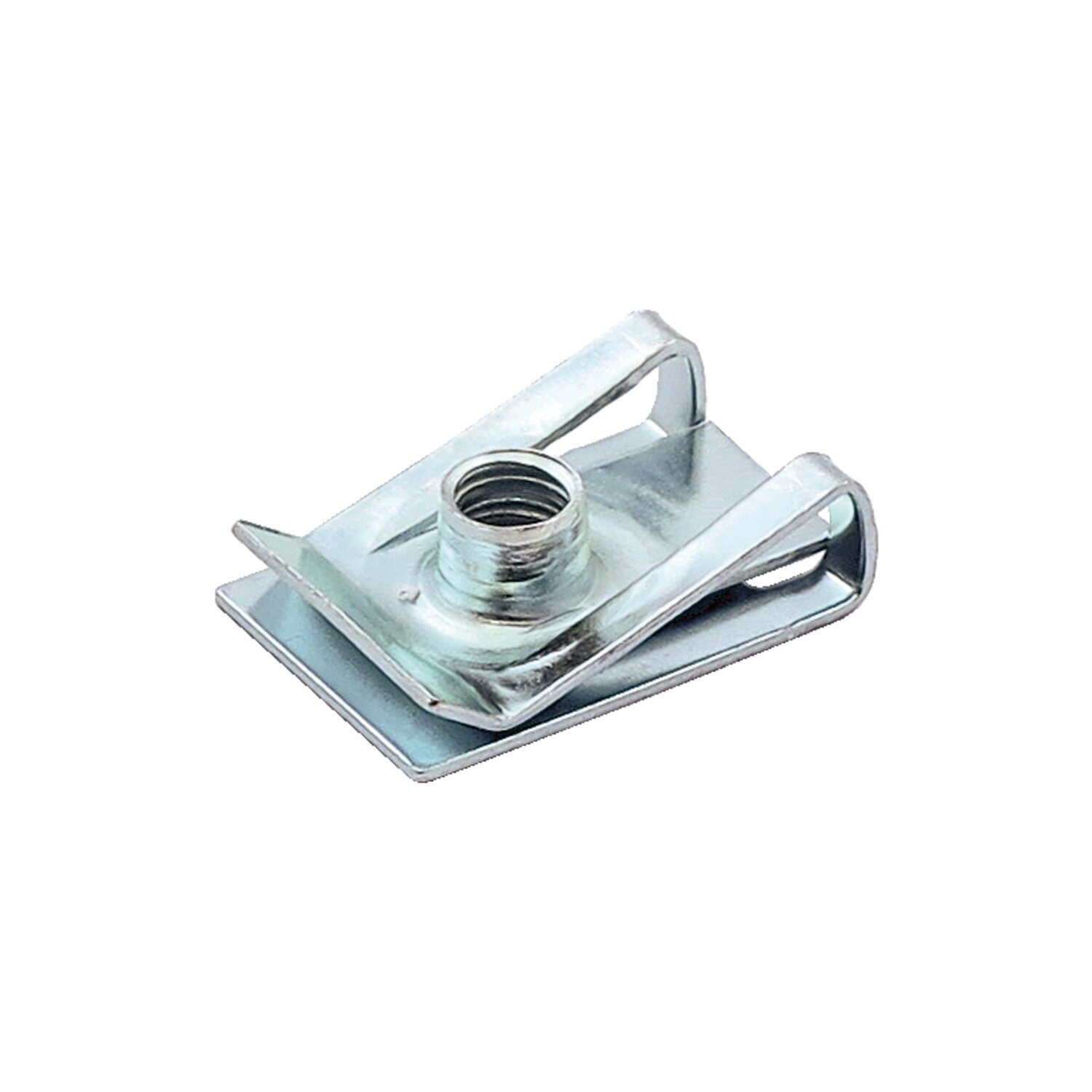 U style speed nuts m5 zinc, Satin