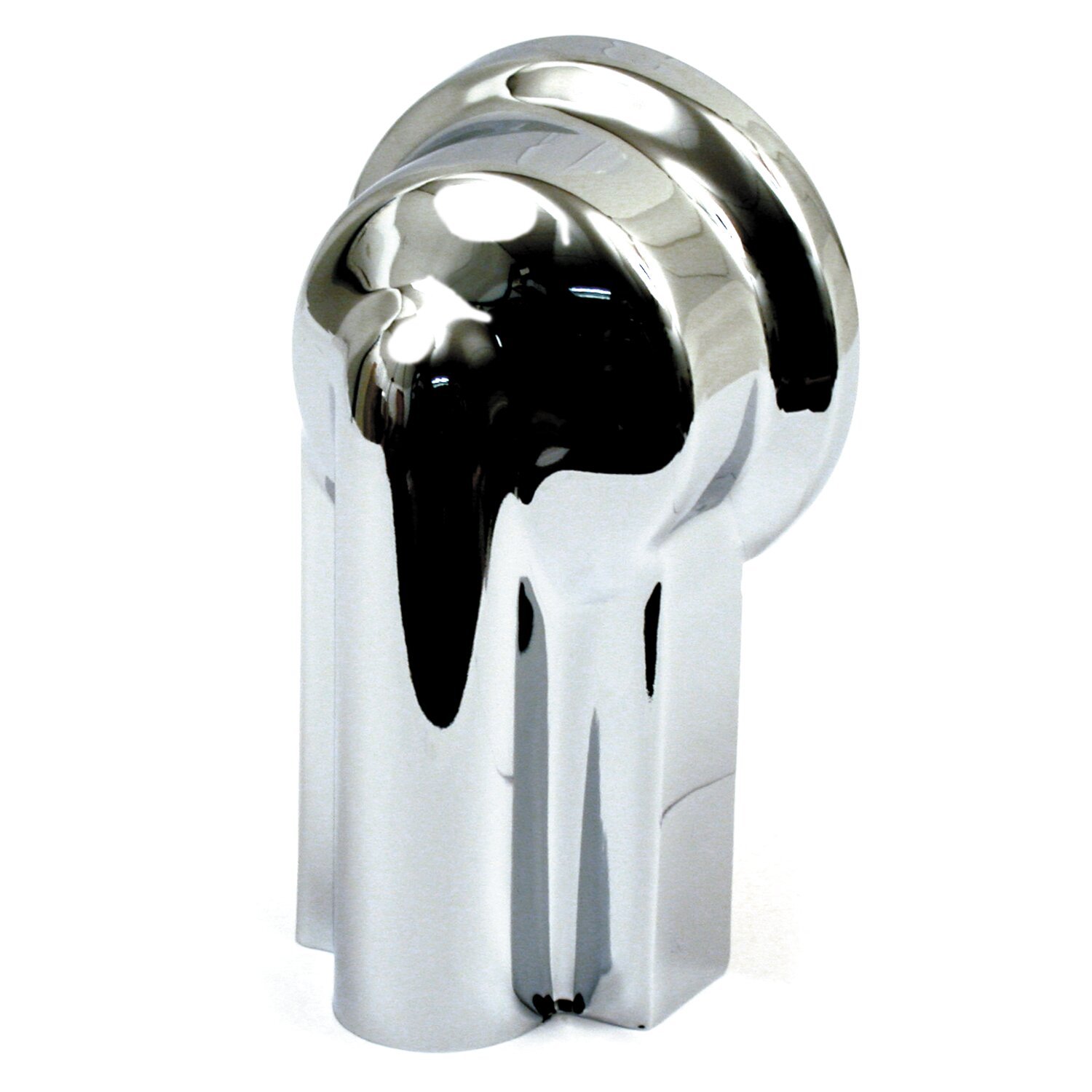 Oil filter housing cover, Chrome