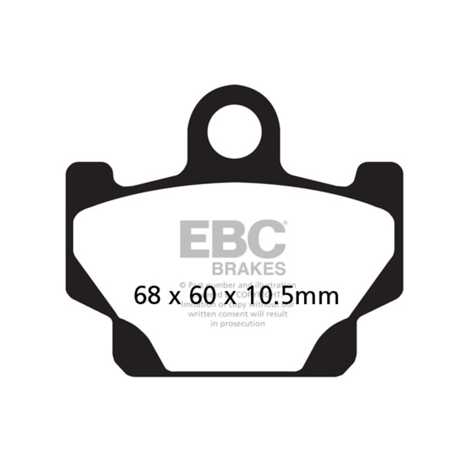 EBC Sintered brake pads