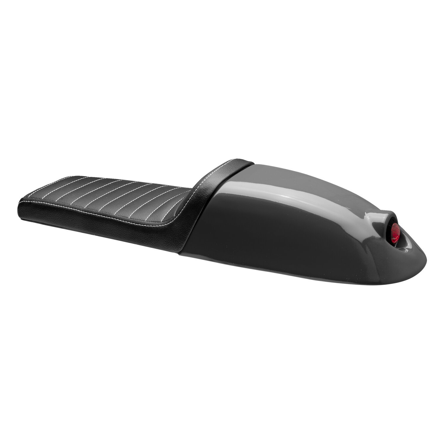 C-Racer, Café Racer seat with taillight, Black, matte