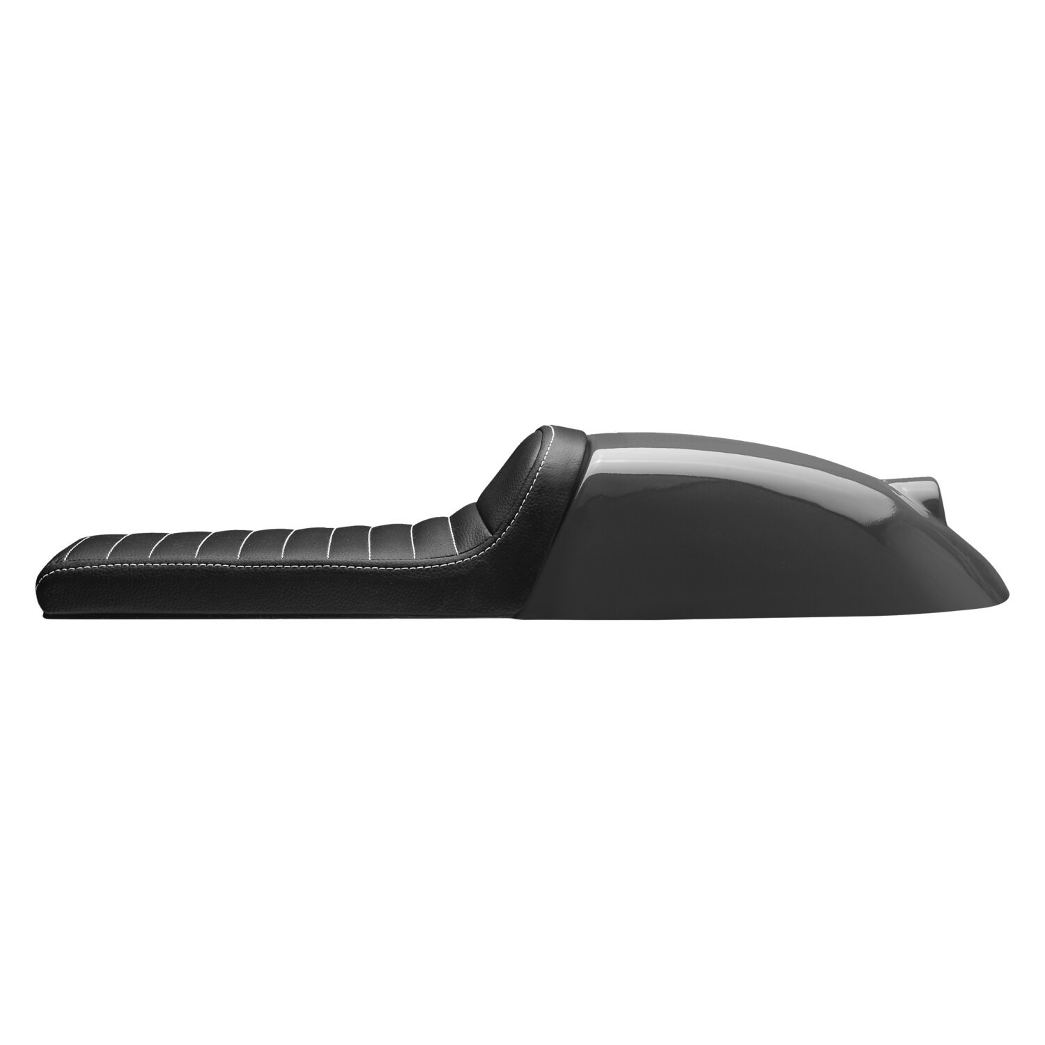 C-Racer, Café Racer seat with taillight, Black, matte