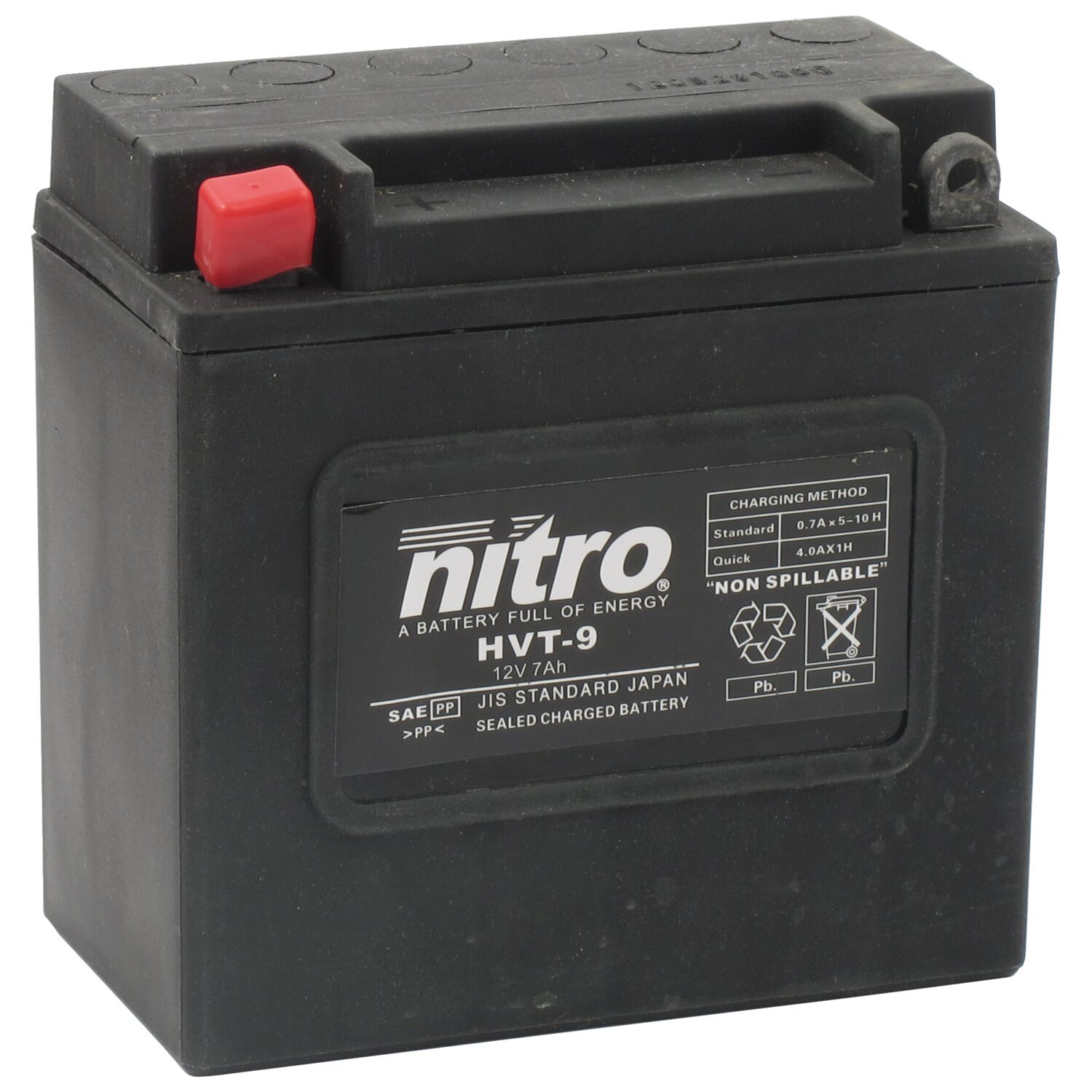 Nitro, AGM HVT battery, 8Ah 12V