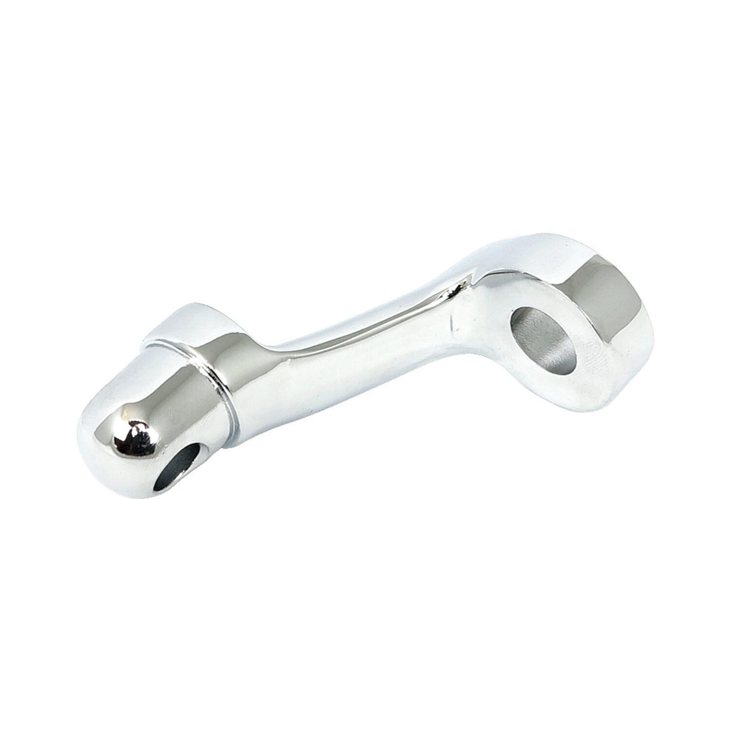 XL Sportster rider foot peg bracket, right, Chrome