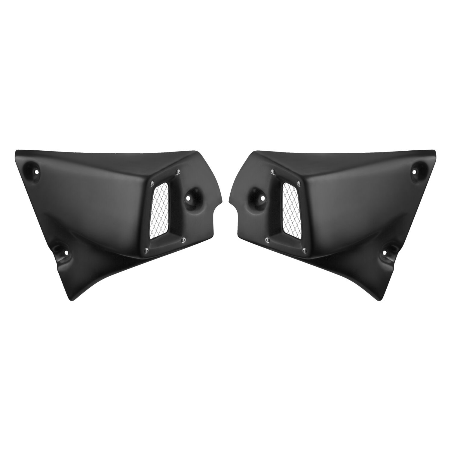 C-Racer, front side covers, Black