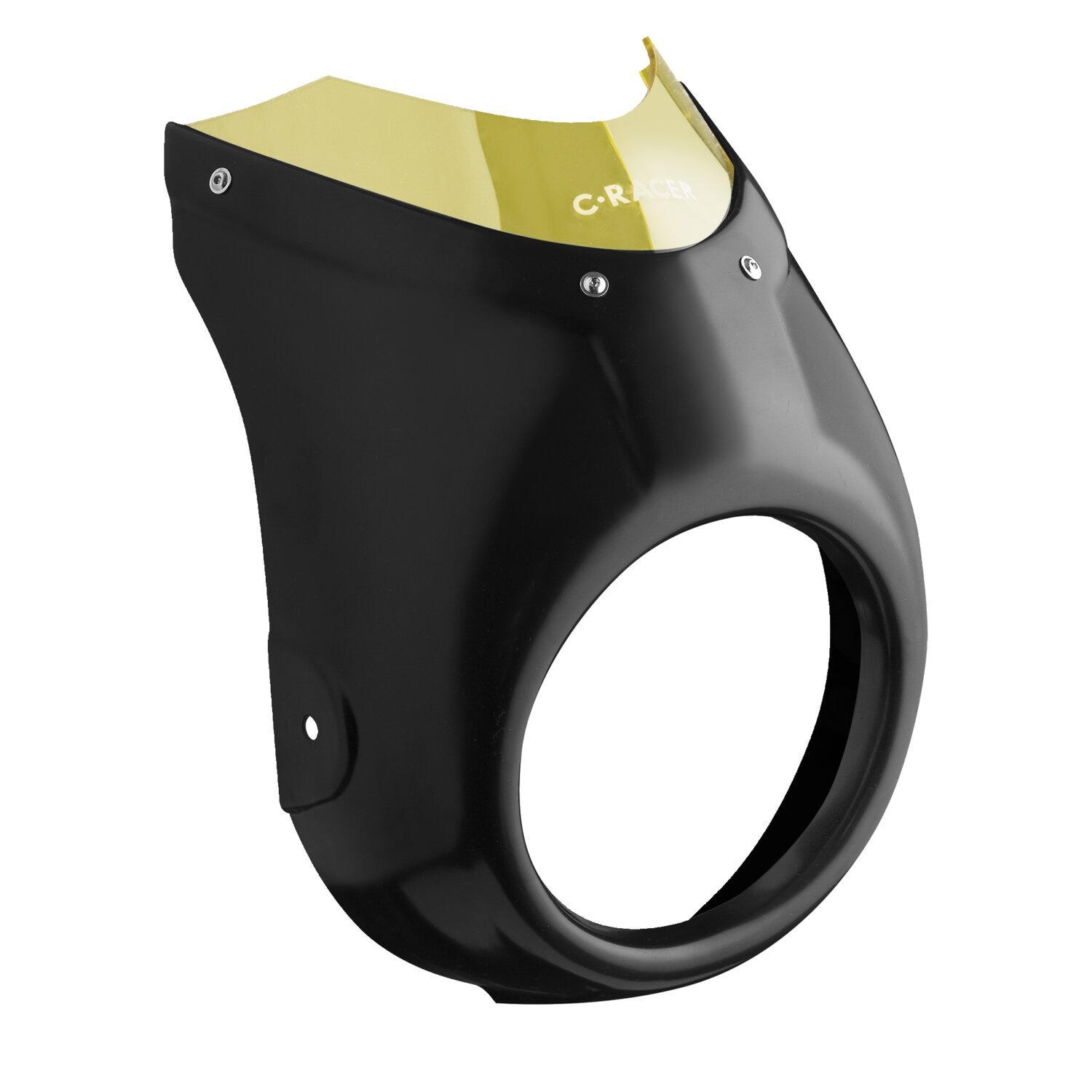 C-Racer, Café Racer headlight mask, Black