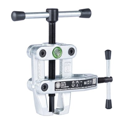 With a special clamp to hold the arms tight to prevent 'slip-off'. Designed for a wide variety of pulling jobs with tight or difficult access. 
- Number Of Jaws: 2 
- Build Series: 240-0 
- Spread (in mm): 25-50 
- Depth (in mm): 70 
- Maximum Load: 1000kg 
- Space Below (in mm): 2.6 
- Space Next To It (in mm): 20 
- Weight: 0.690kg 
- Remarks: With clamp