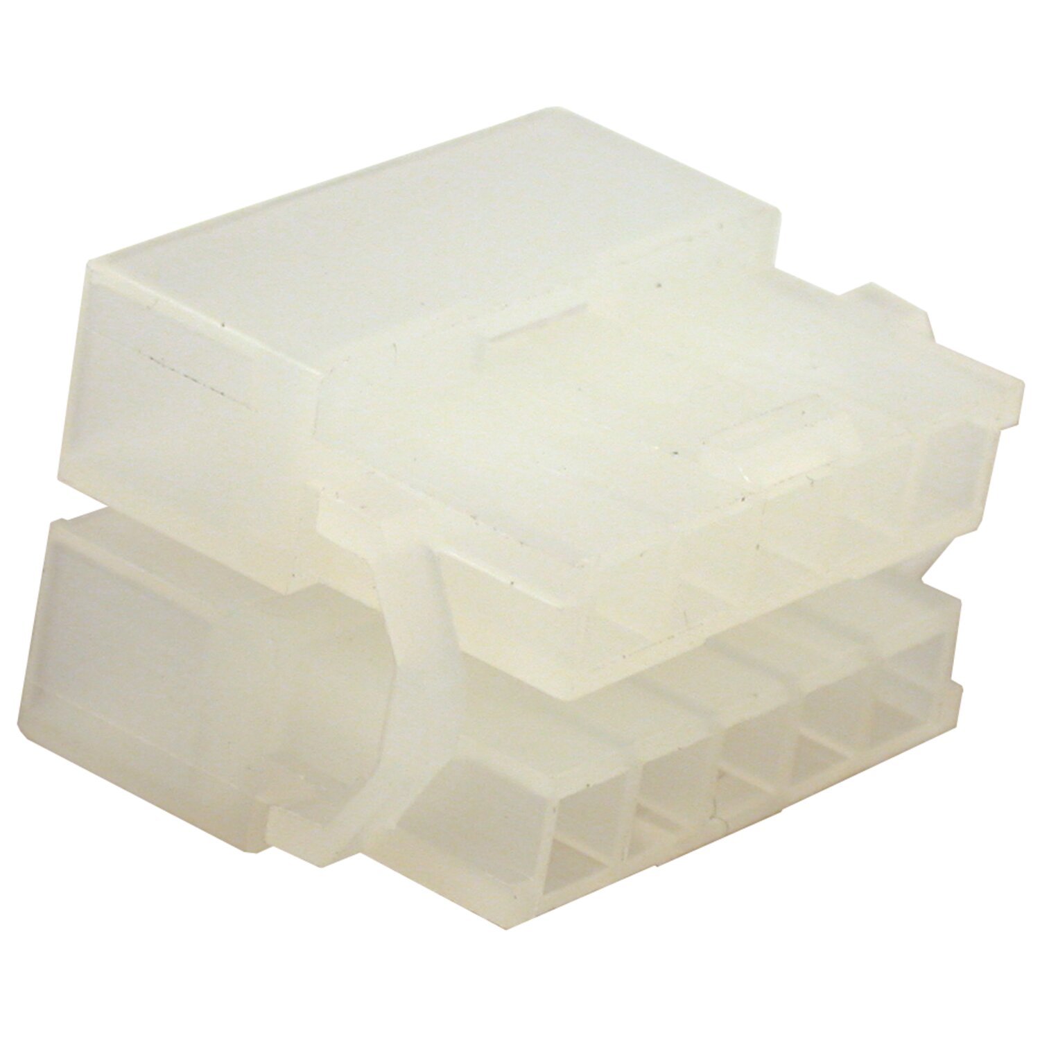 NAMZ, AMP/TE connector. White, plug, 10-pins