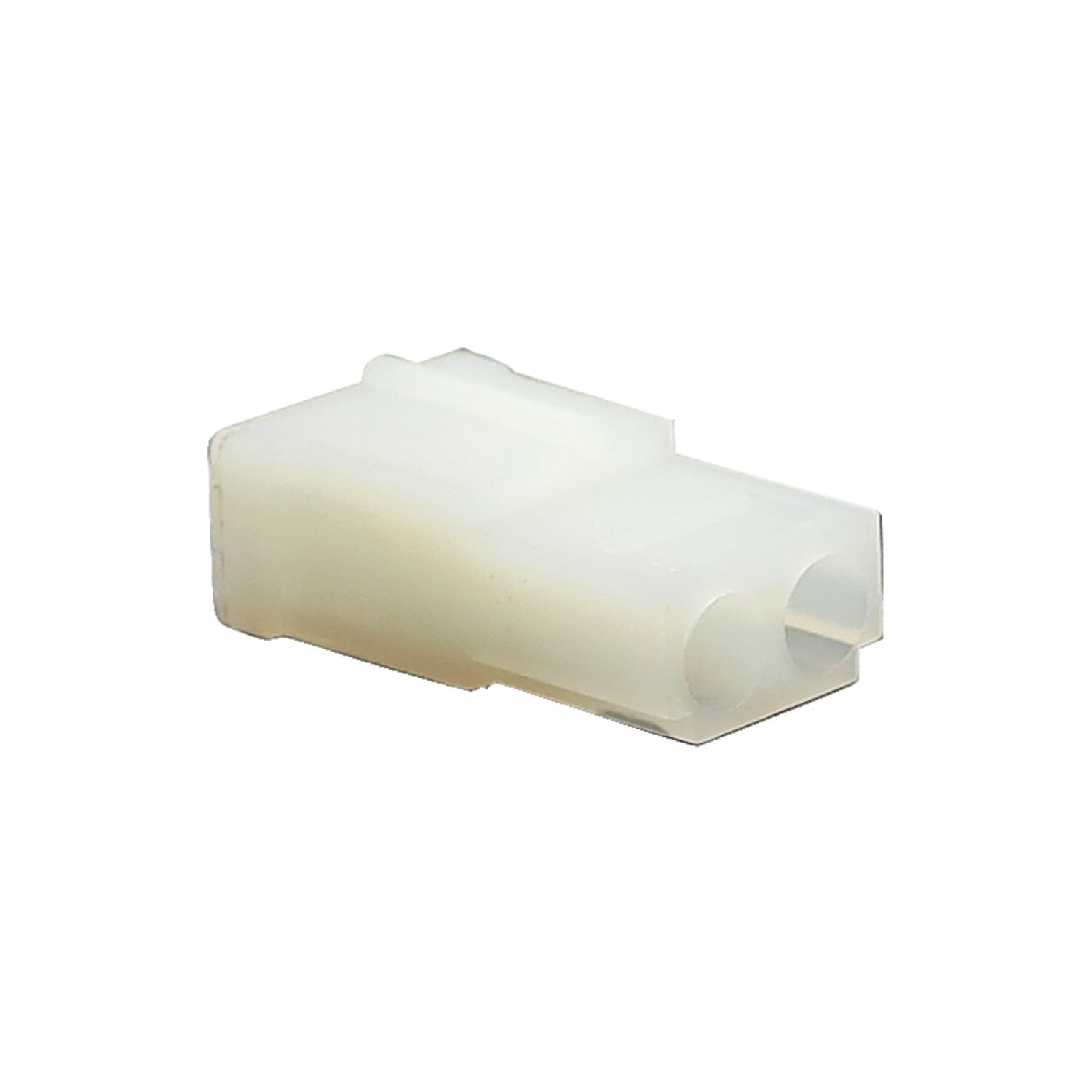 NAMZ, AMP/TE connector. White, plug, 2-pins