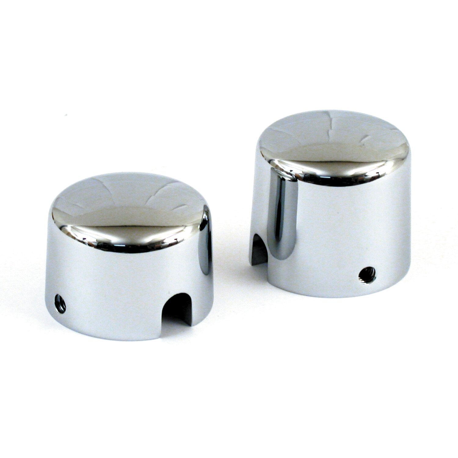 Rear axle nut cover kit, Chrome