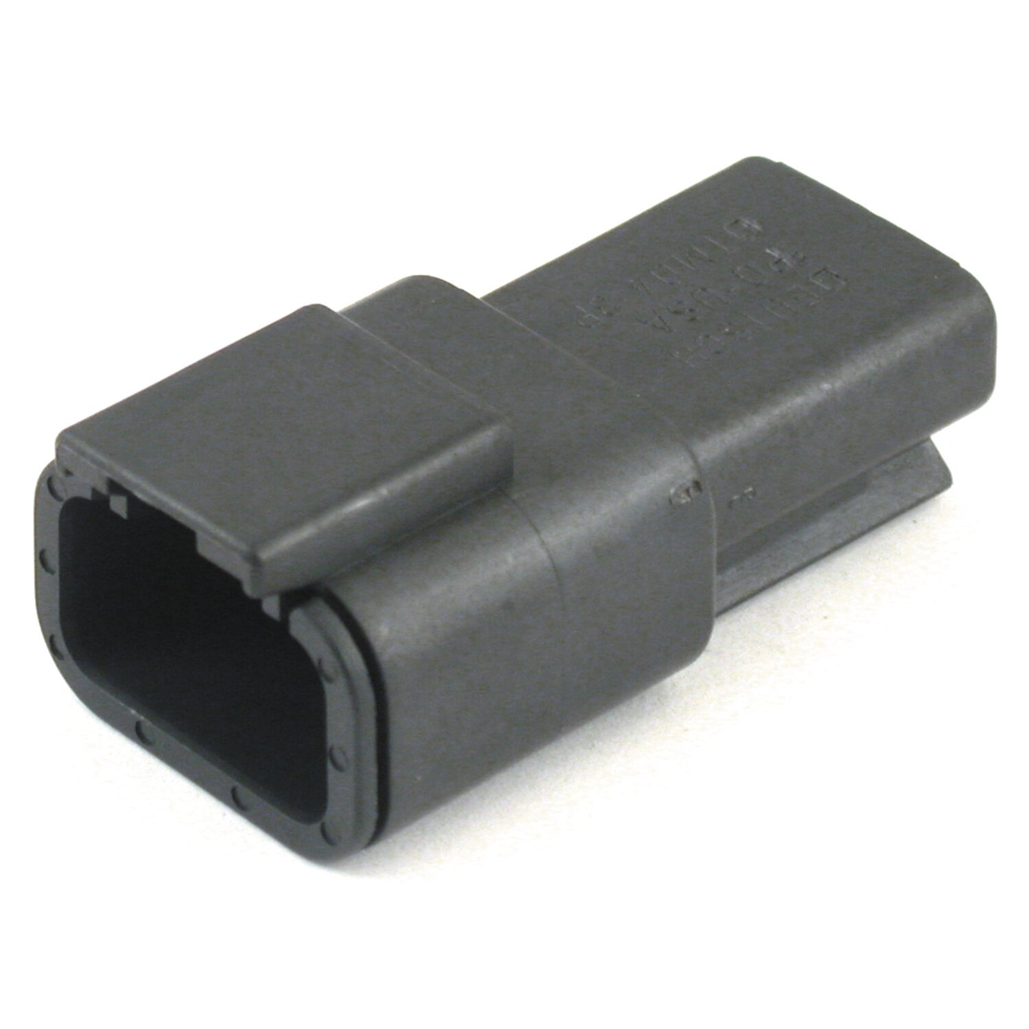 NAMZ, Deutsch DTM connector. Black, receptacle, 3-pins