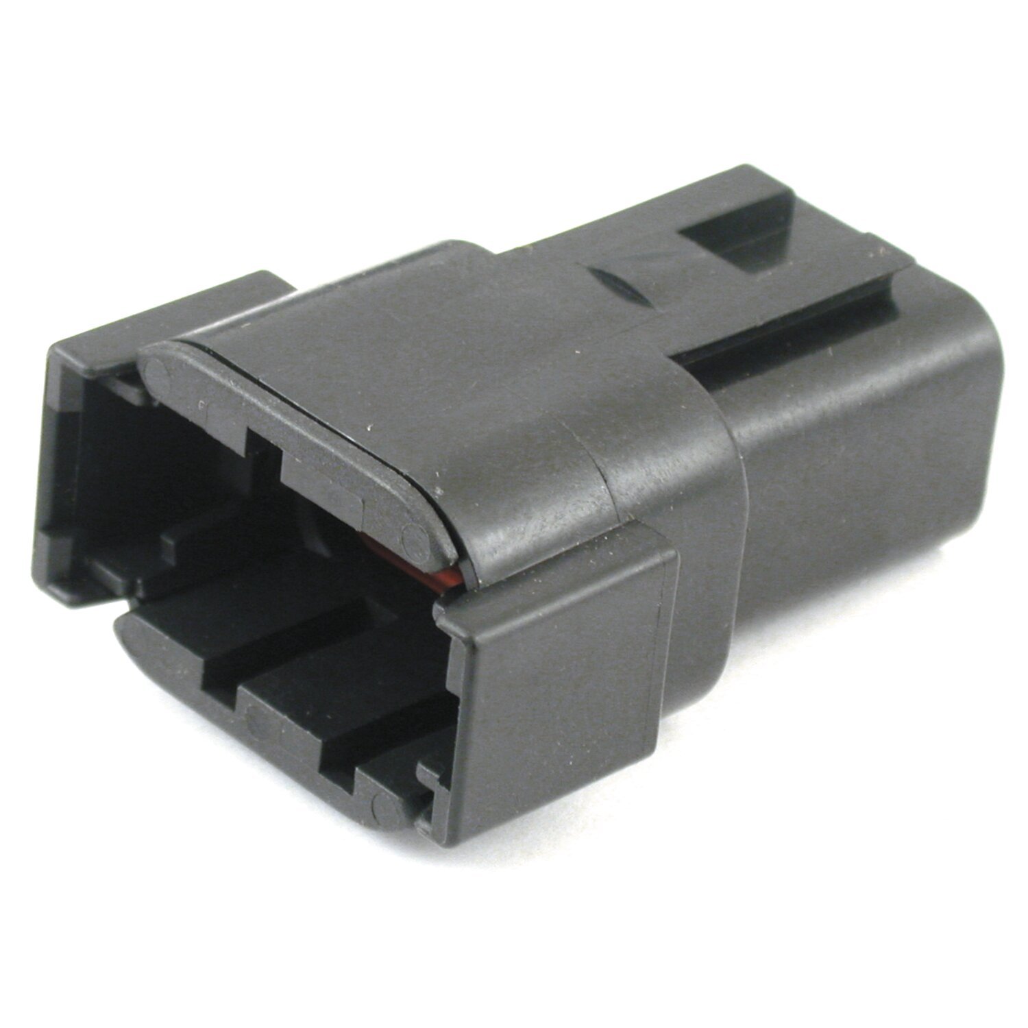 NAMZ, Deutsch DTM connector. Black, receptacle, 8-pins