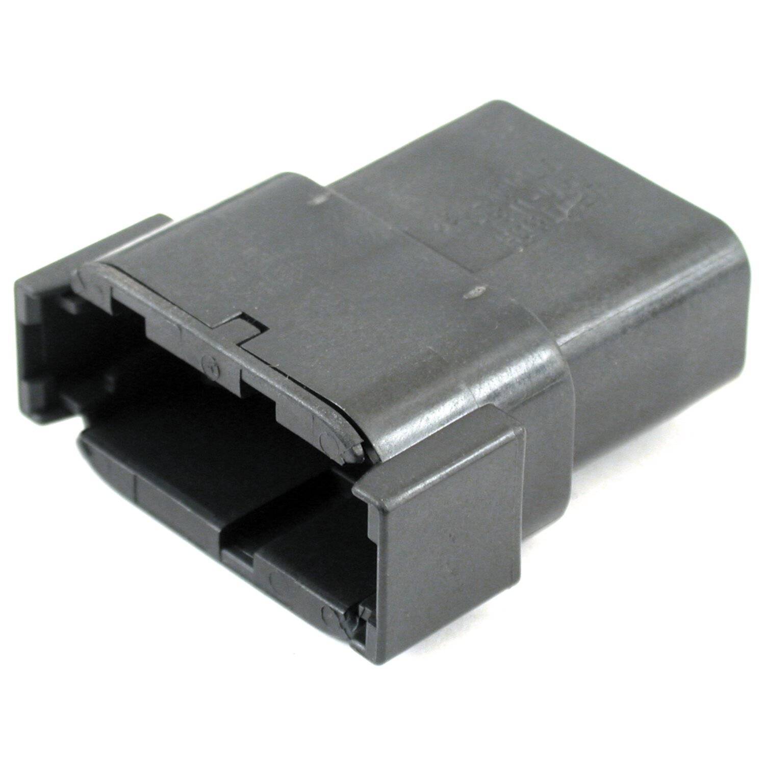 NAMZ, Deutsch DTM connector. Black, receptacle, 12-pins