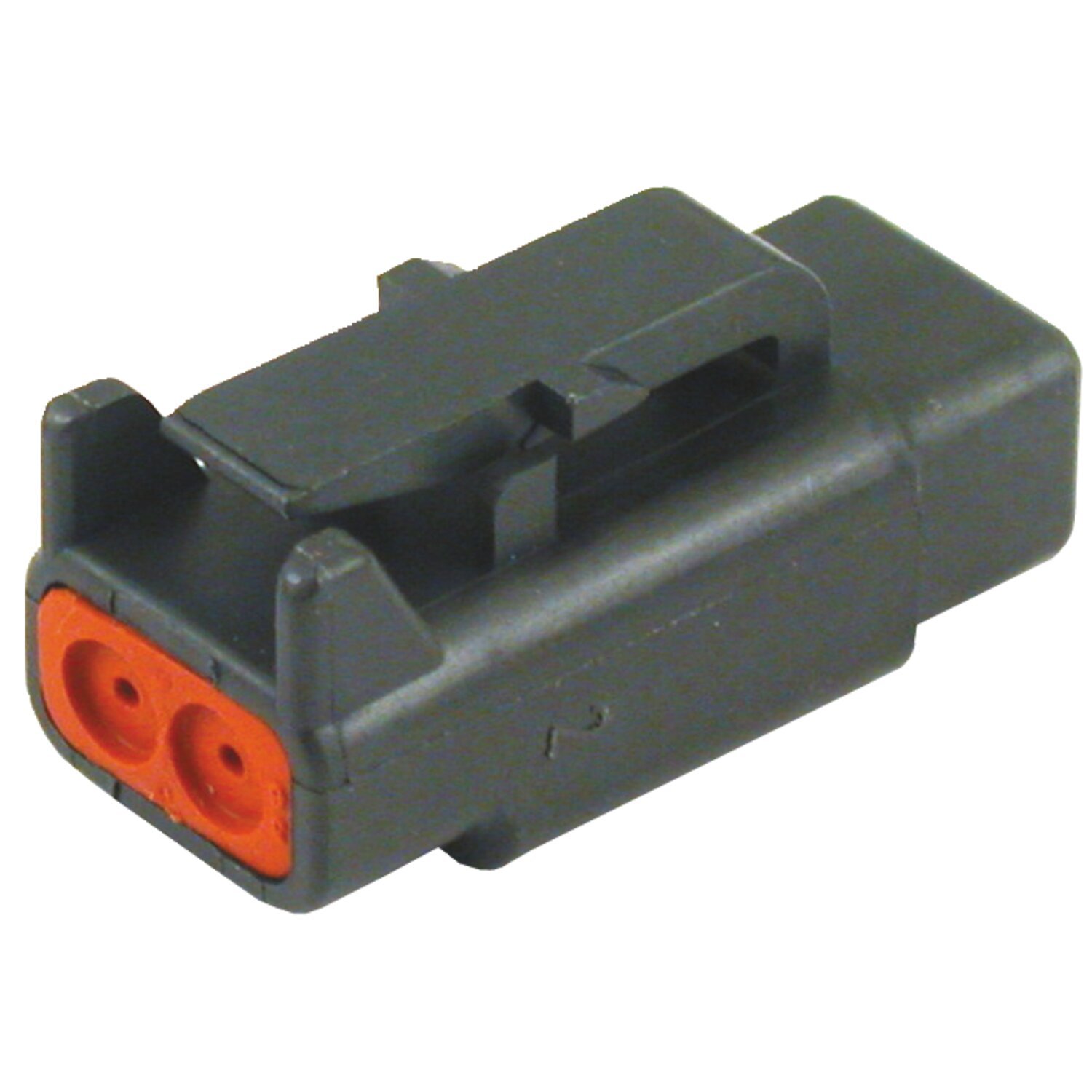 NAMZ, Deutsch DTM connector. Black, plug, 2-pins