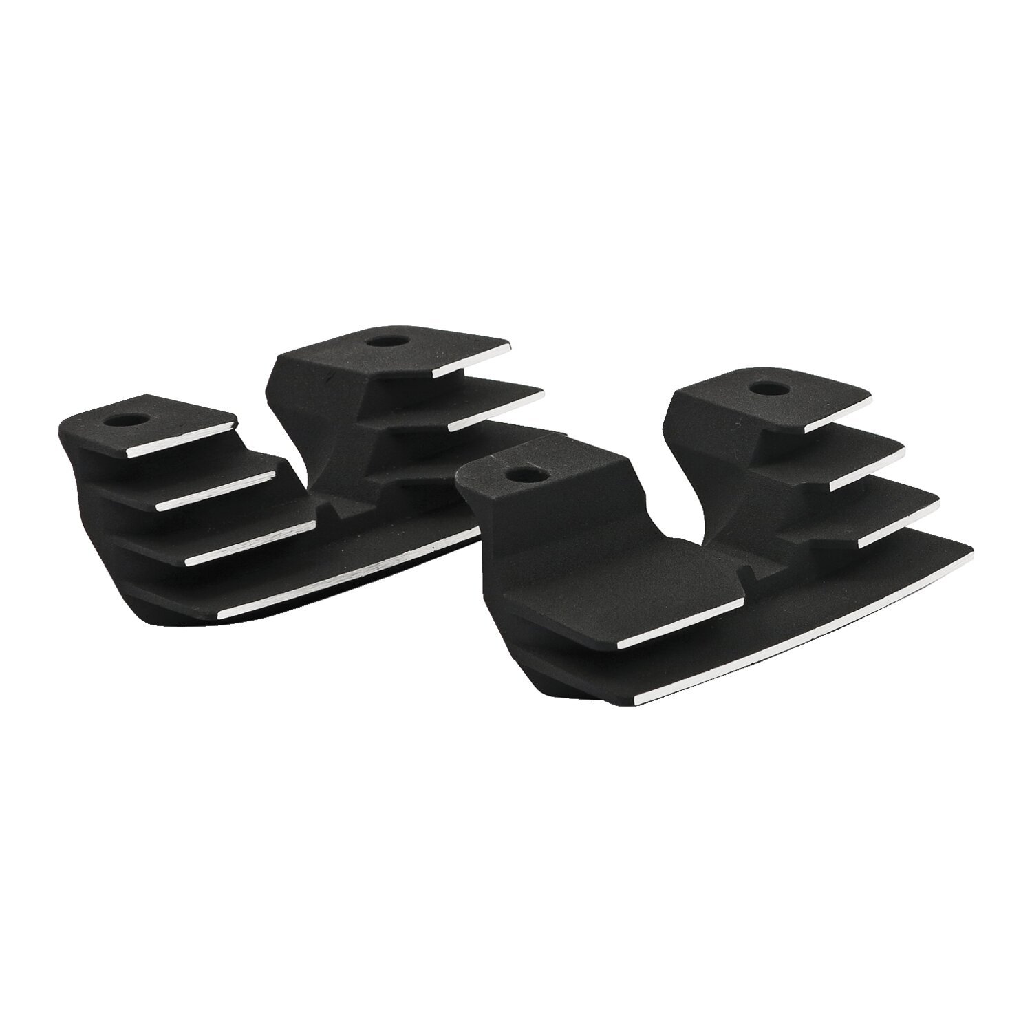 Head bolt bridge cover set. Finned