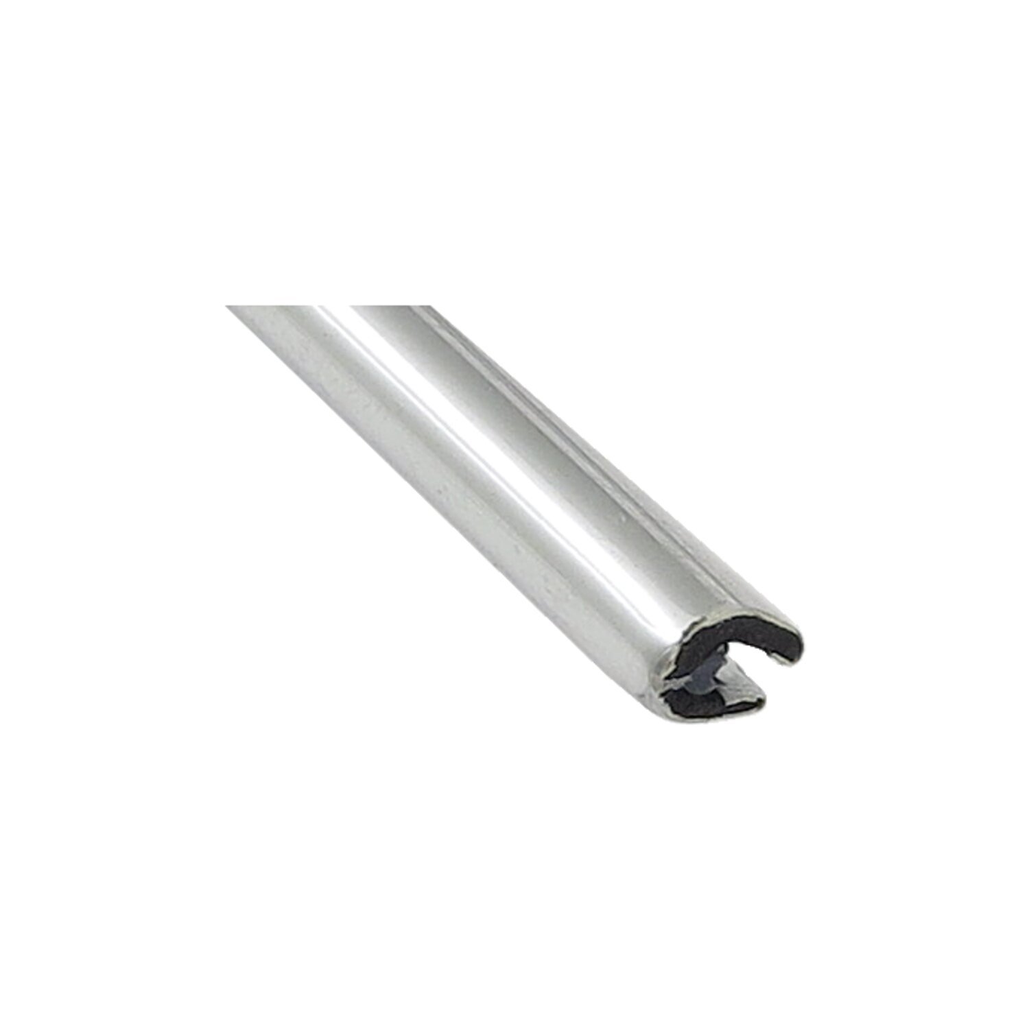 Edge strip 10ft. (10 meter) roll, Silver, Chrome