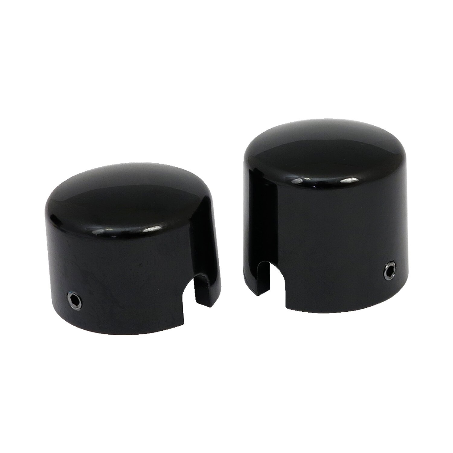 Rear axle nut cover kit, Black