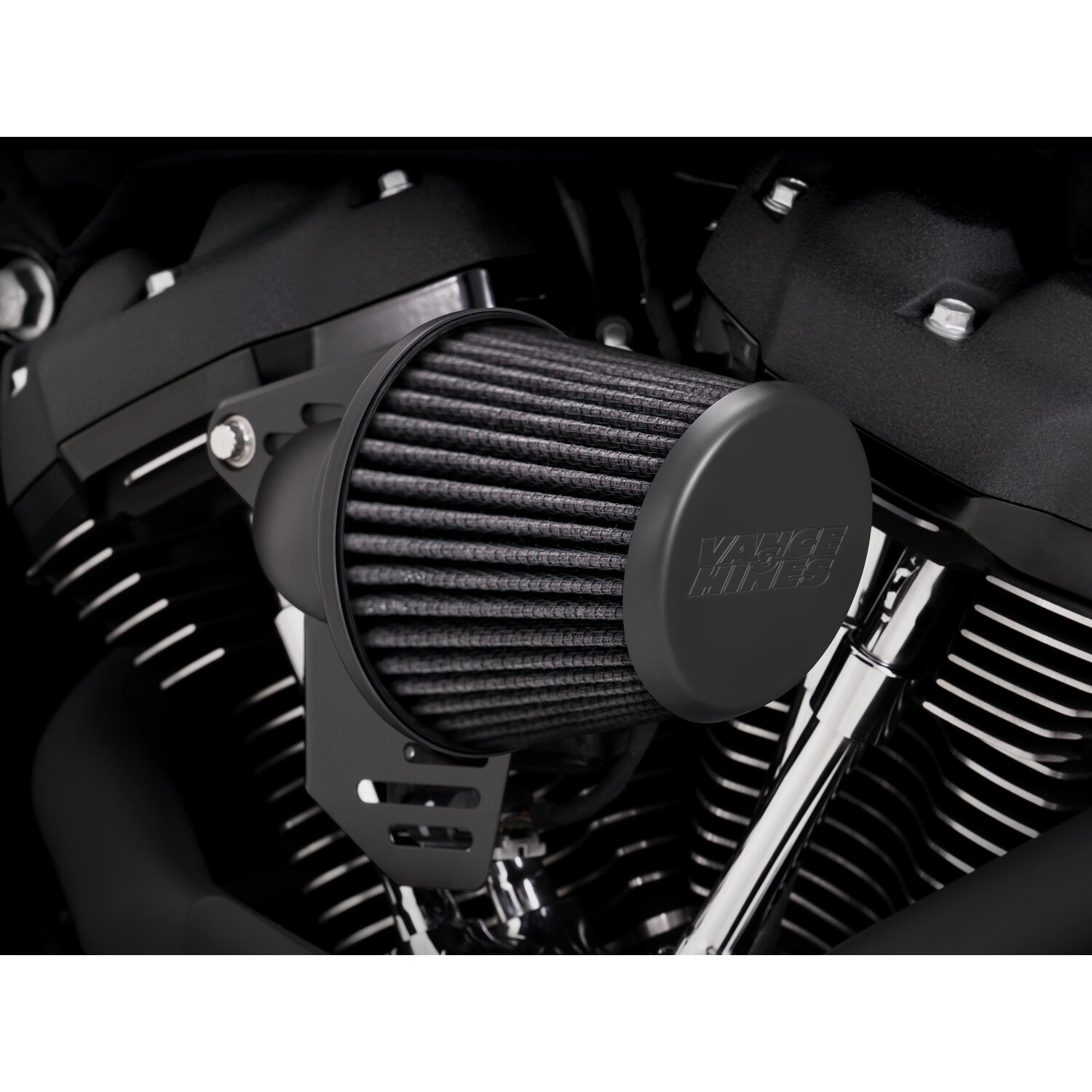 Vance & Hines, VO2 Falcon air intake, Black, Matte