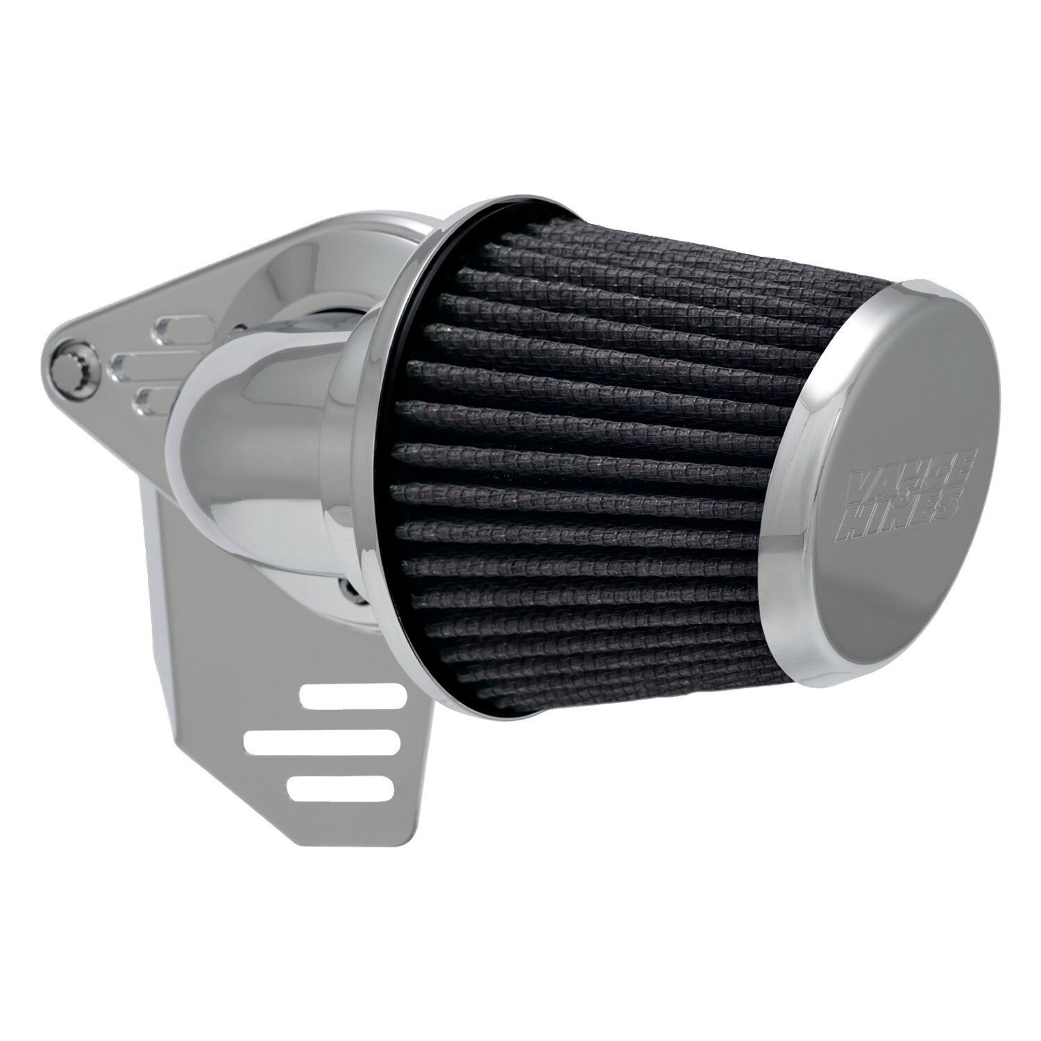 Vance & Hines, VO2 Falcon air intake, Black, Chrome