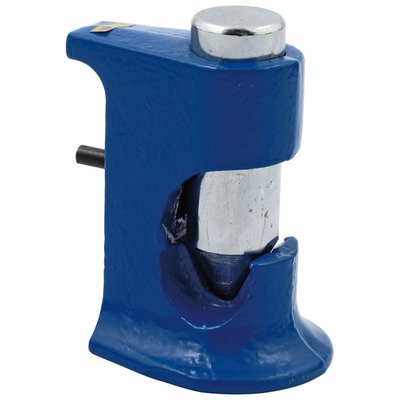 Used with vice or hammer. Crimps solderless terminals to battery cable, and regular electrical wire from 16 gauge (1.31mm² / ø1.29mm) to 4 gauge (19mm² / ø5.19mm).