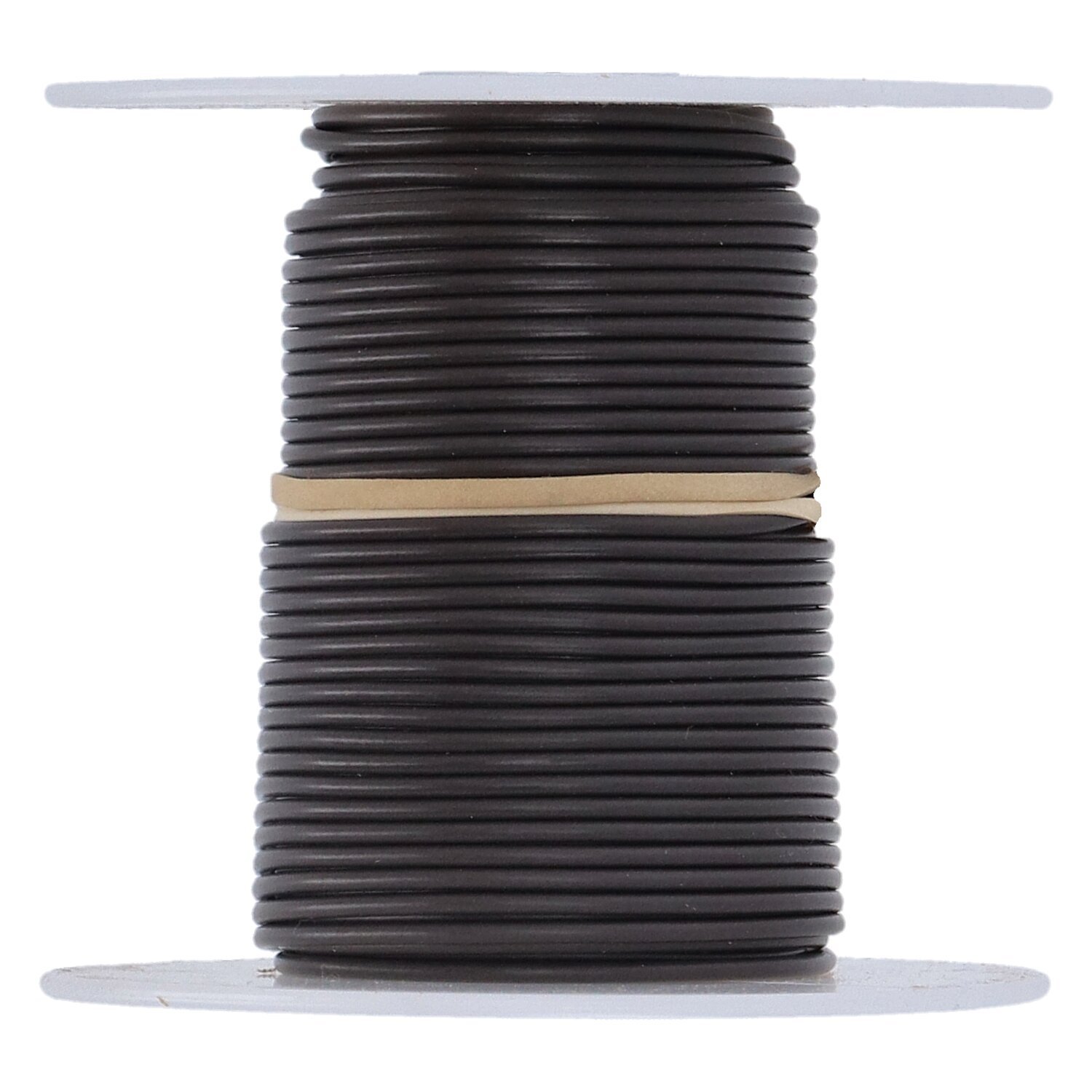 Wire on spool, 18 gauge. 100 ft, Brown