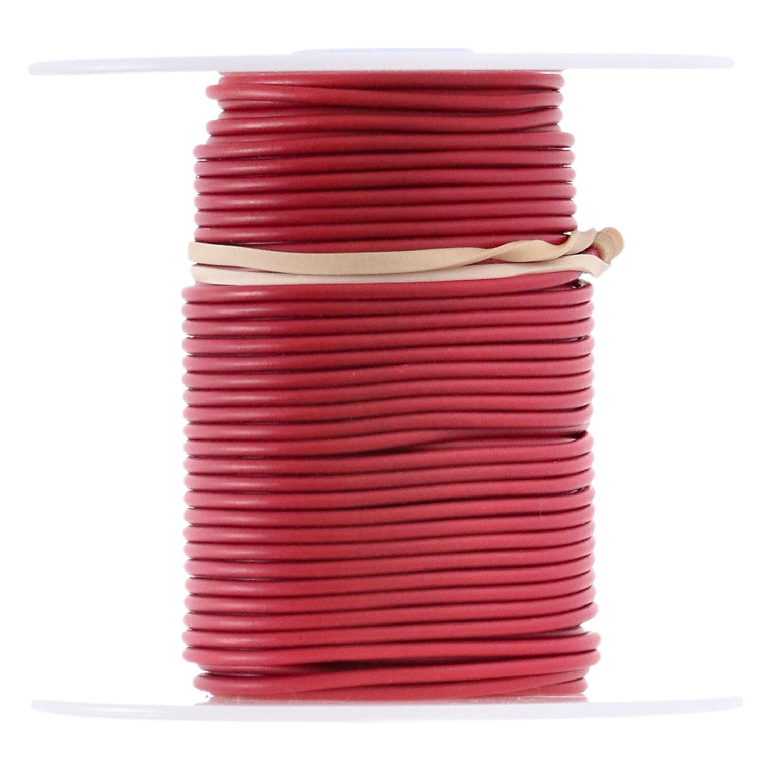Wire on spool, 18 gauge. 100 ft, Red