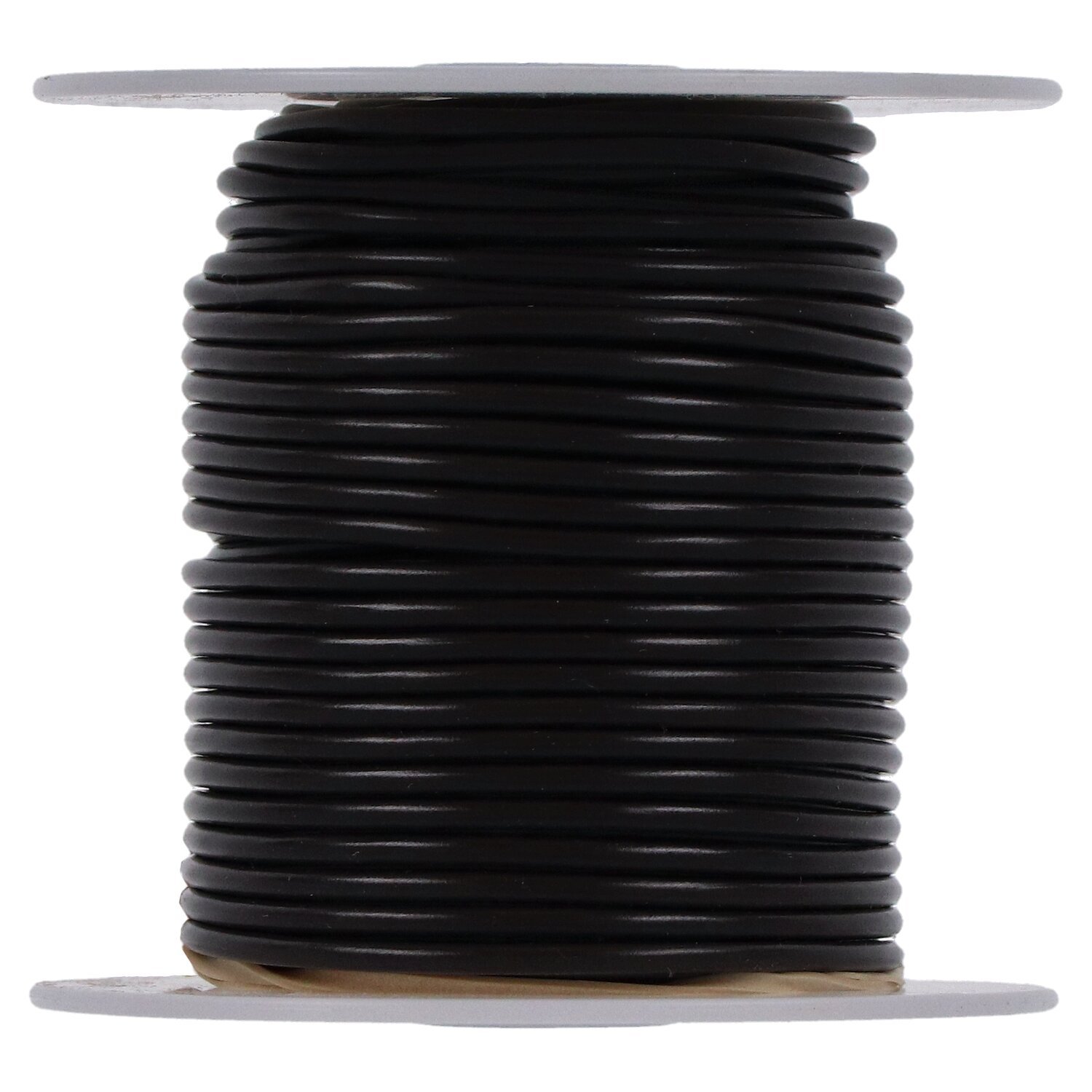 Wire on spool, 14 gauge. 100 ft, Brown