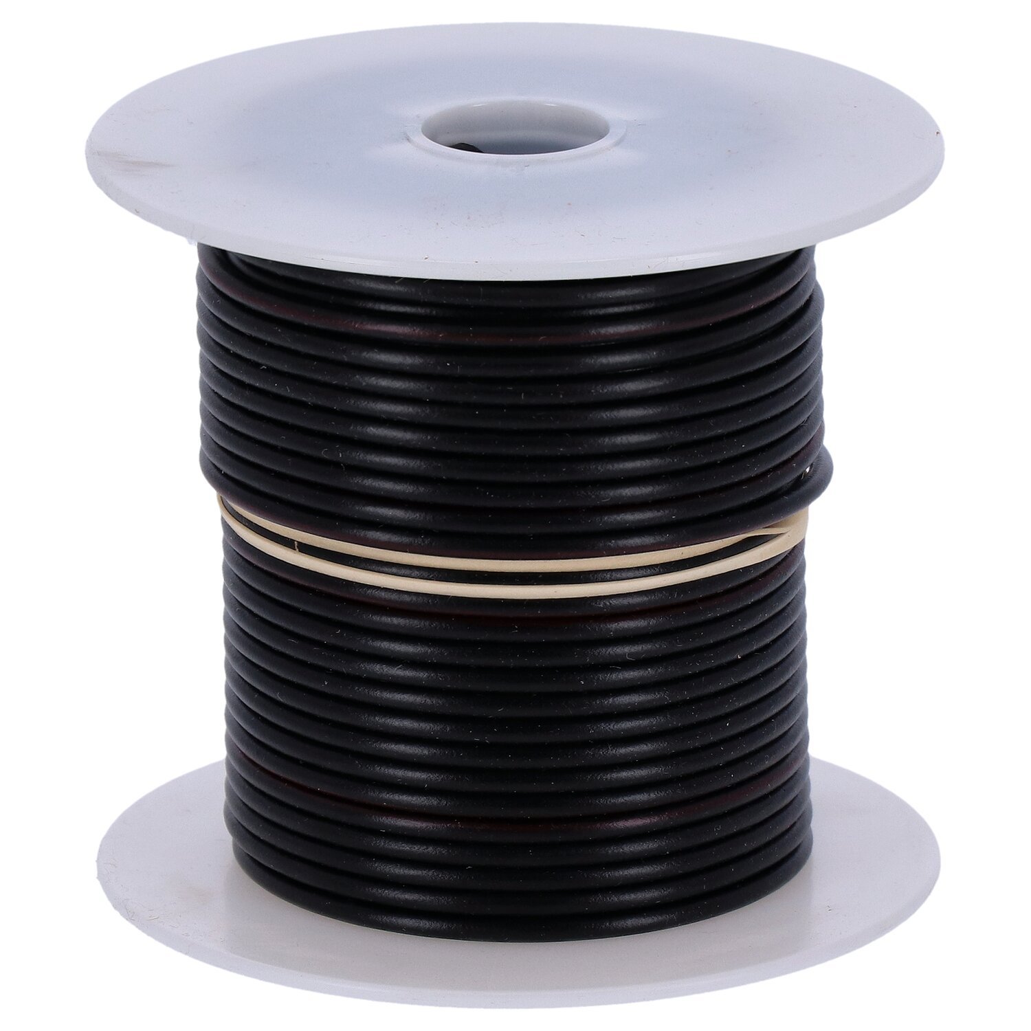 Wire on spool, 14 gauge. 100 ft, Black, red