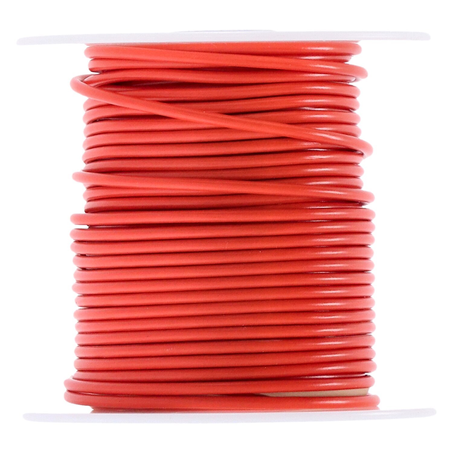 Wire on spool, 14 gauge. 100 ft, Orange