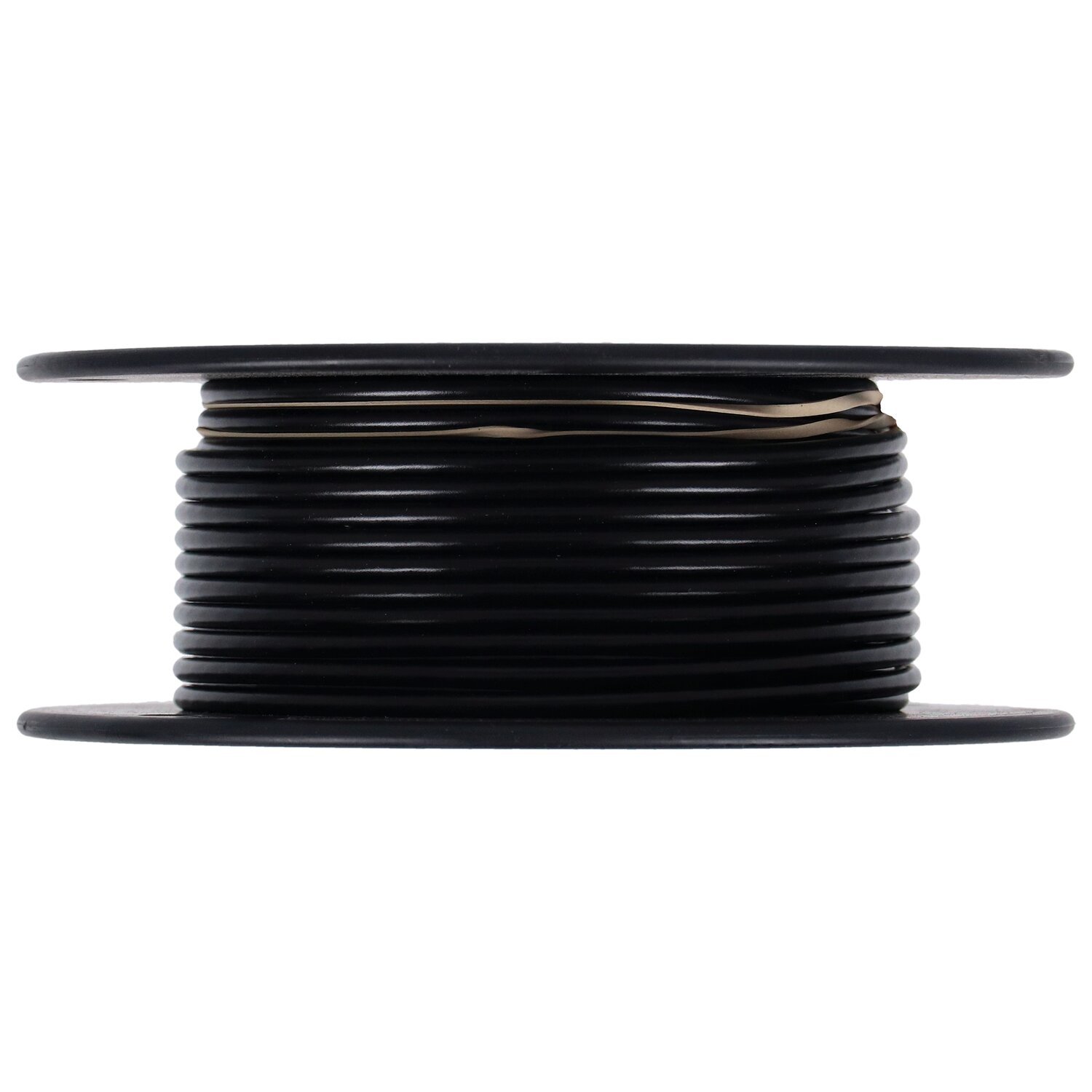 Wire on spool, 10 gauge. 100 ft, Black