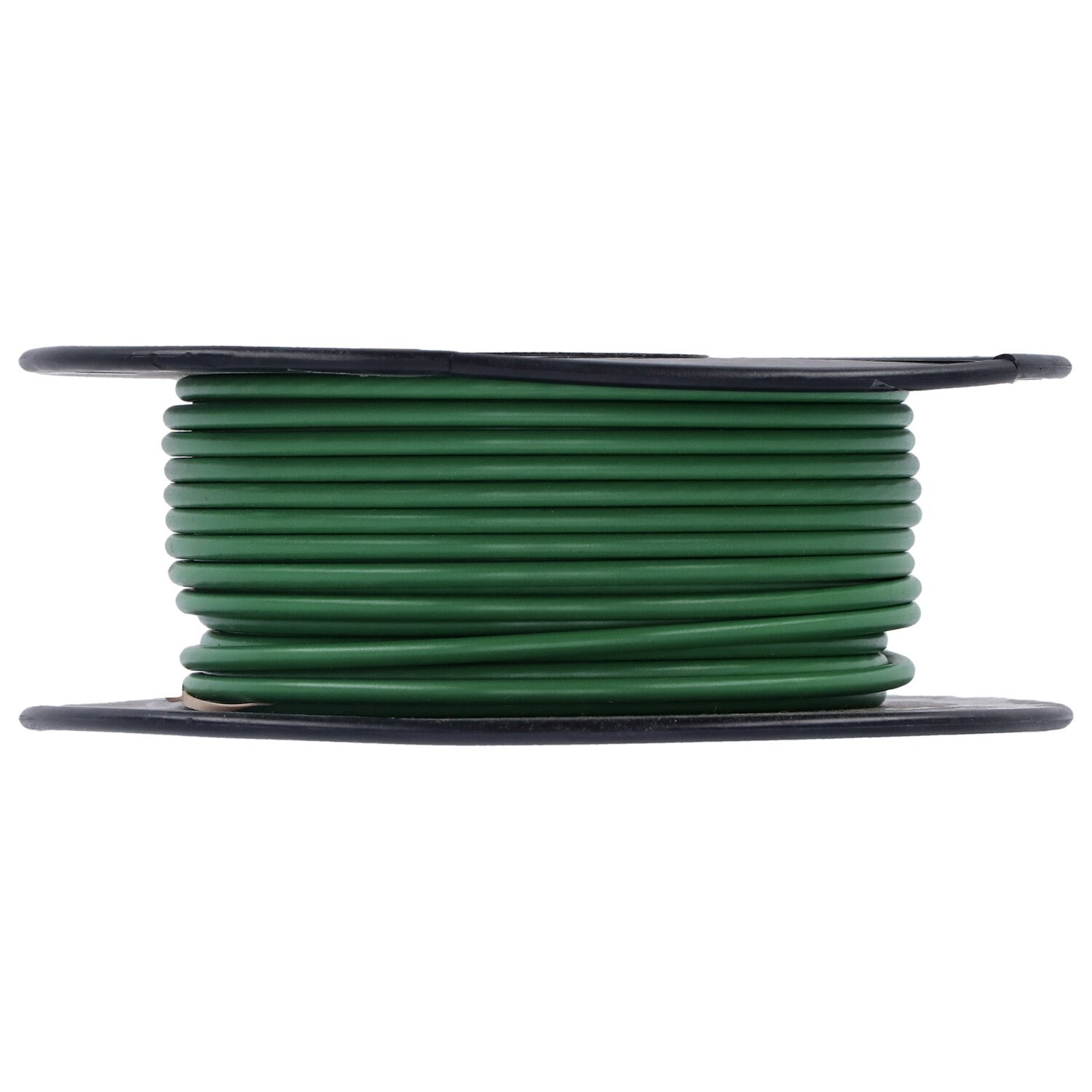 Wire on spool, 10 gauge. 100 ft, Green