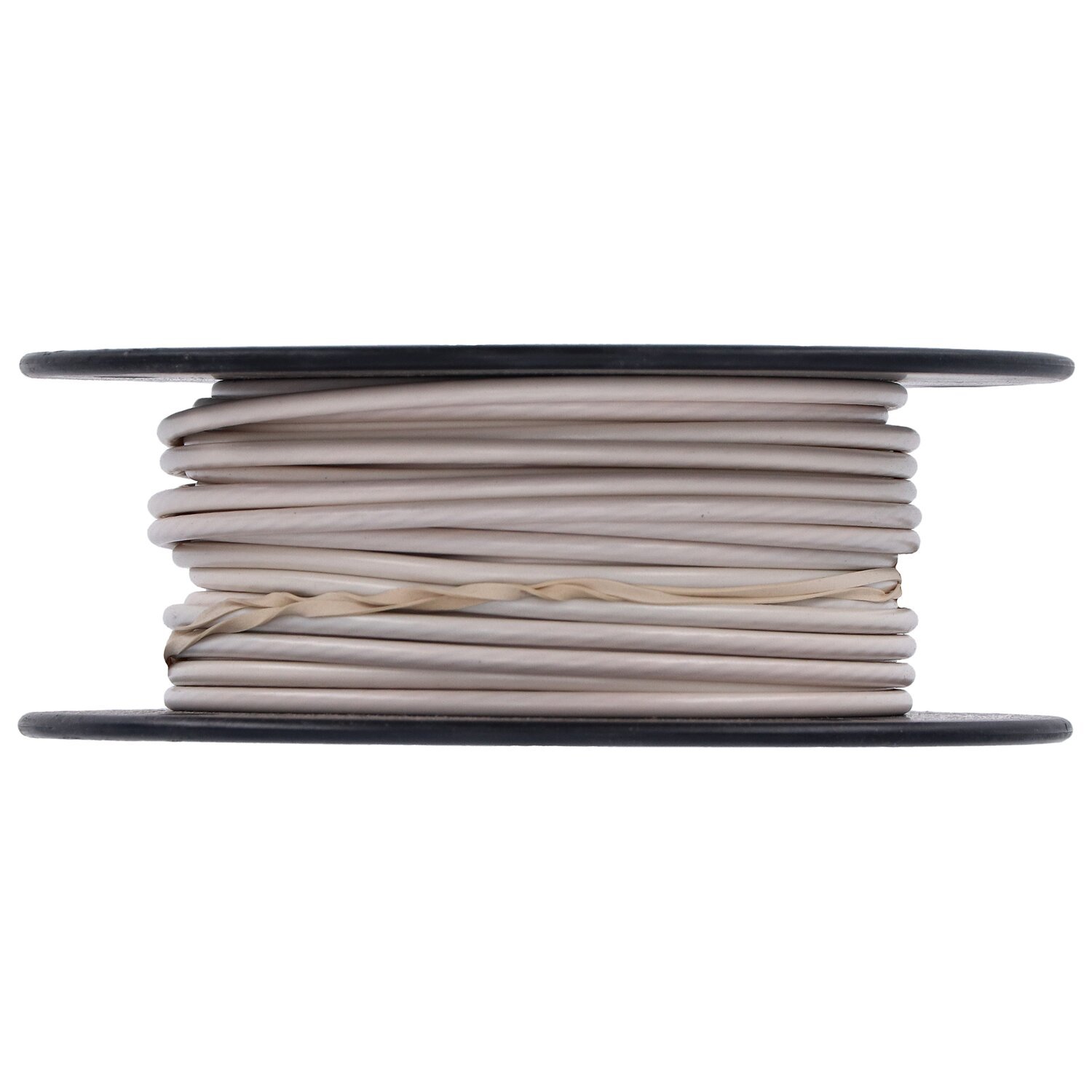 Wire on spool, 10 gauge. 100 ft, White