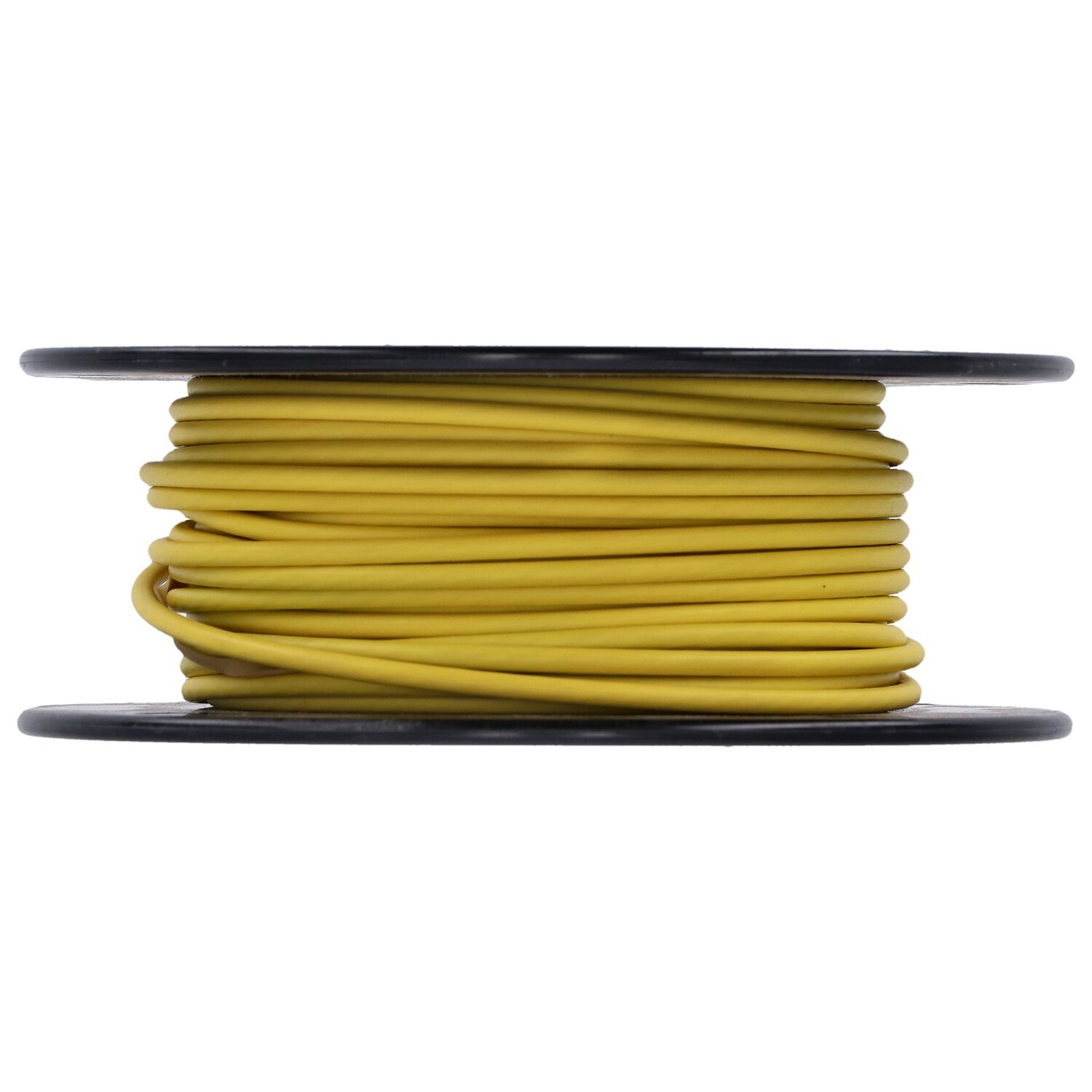 Wire on spool, 10 gauge. 100 ft, Yellow