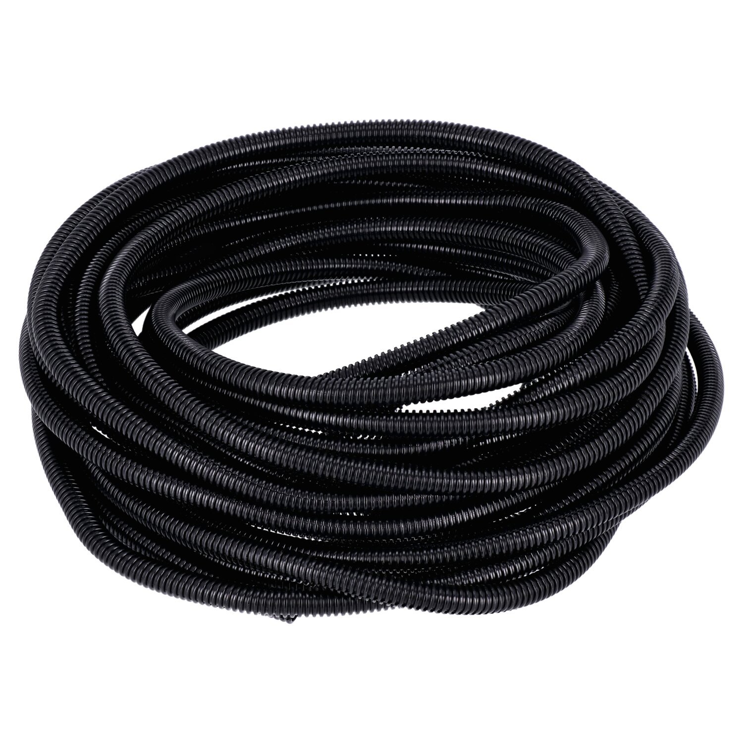 PVC split wiring loom. 50ft, 3/8" I.D. (9.53mm