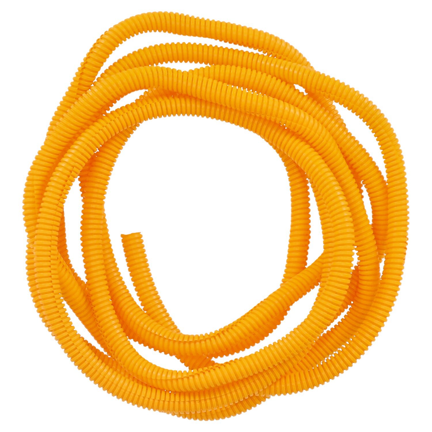 PVC split wiring loom, 12ft, 3/8" I.D. (9.53mm, Yellow