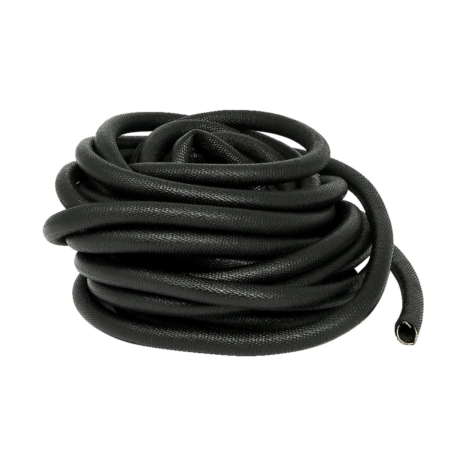Standard Co, asphalt coated fabric loom. 5/8" (15.9mm) ID, Black
