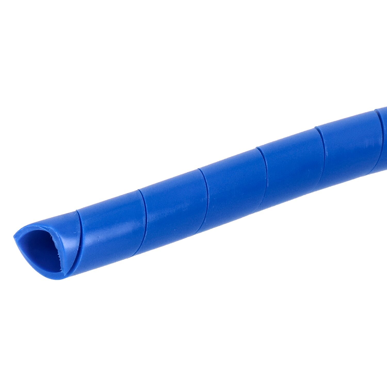 Spiral wrap, wiring loom. 1/2" dia, Blue