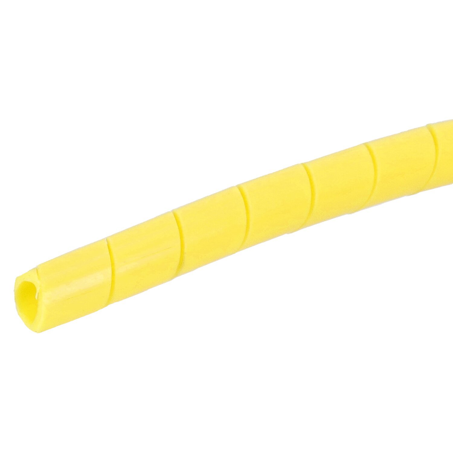 Spiral wrap, wiring loom. 1/2" dia, Yellow
