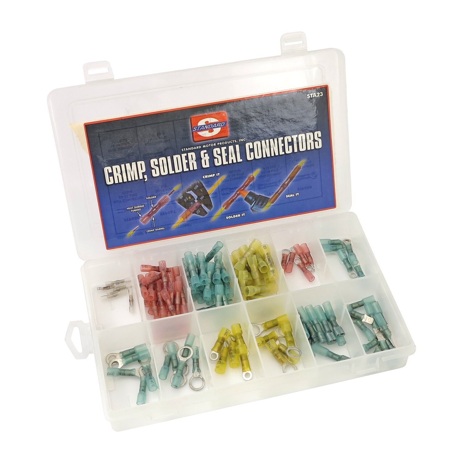 Standard Co, crimp-type self solder heat shrink terminal kit