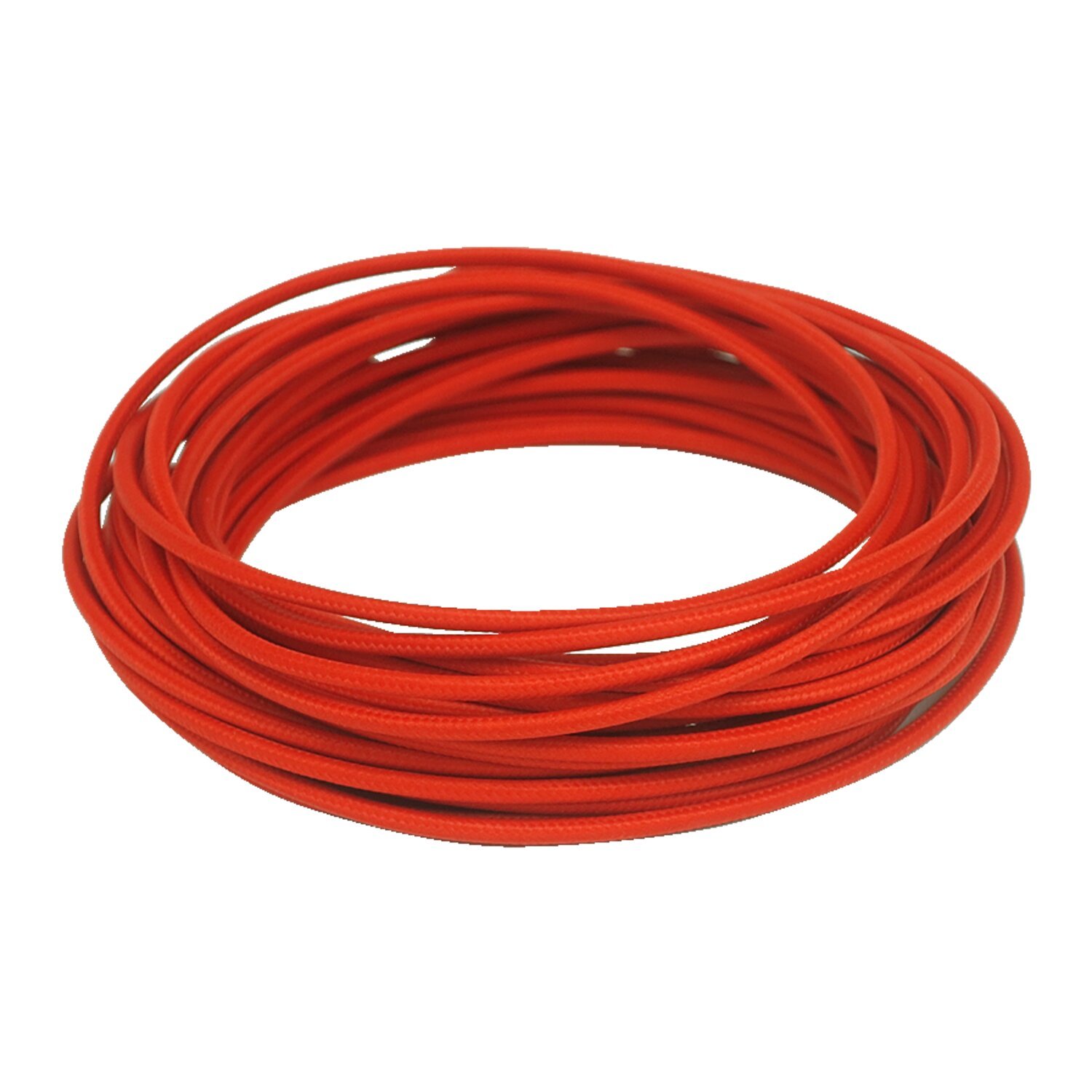 Classic cloth covered wiring, 25ft. roll, Red