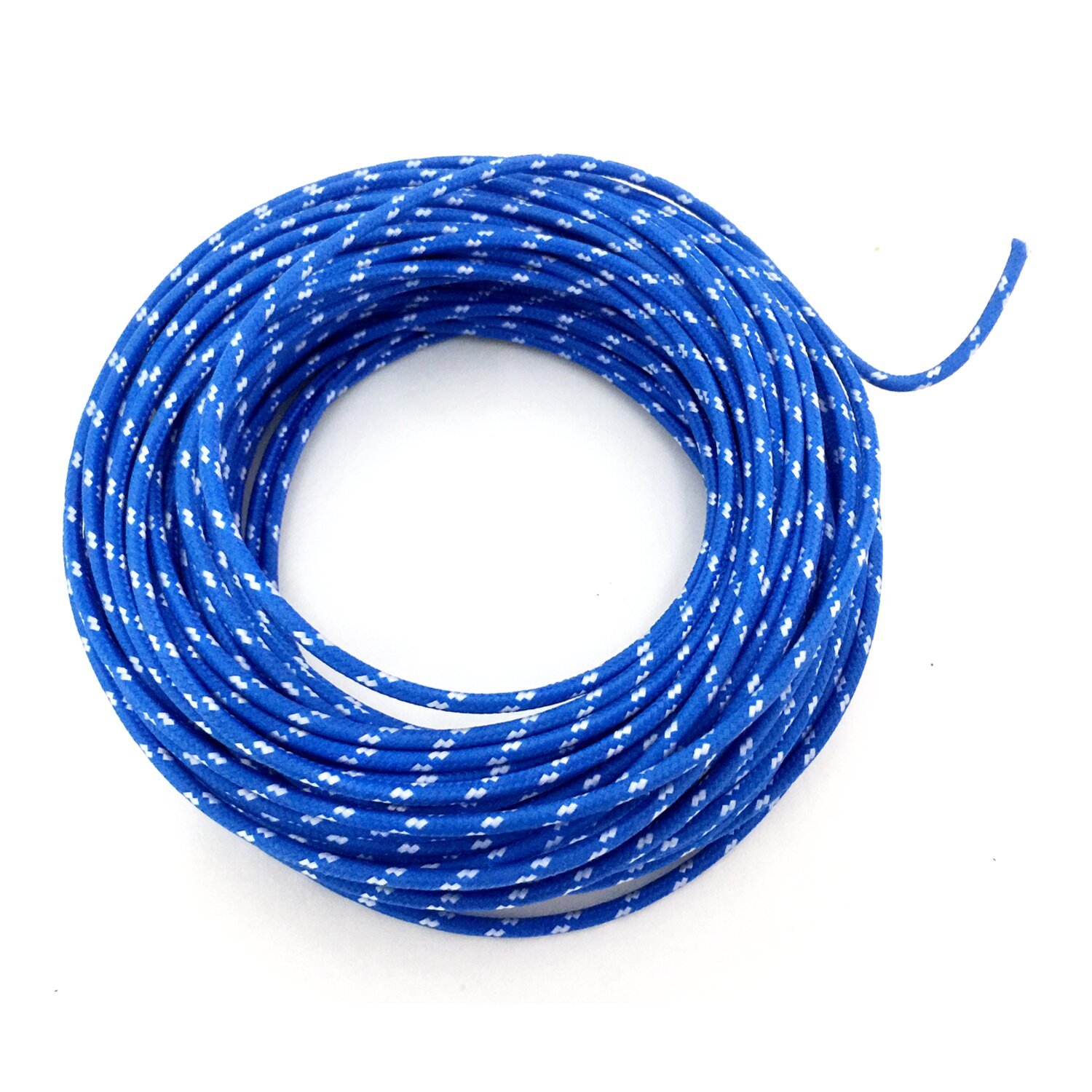 Blue, White