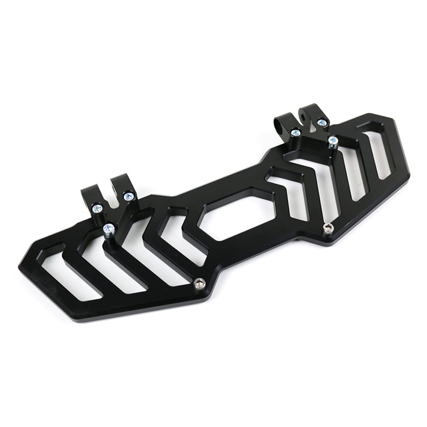 Kodlin, 'Track' floorboards. Black anodized, Polished