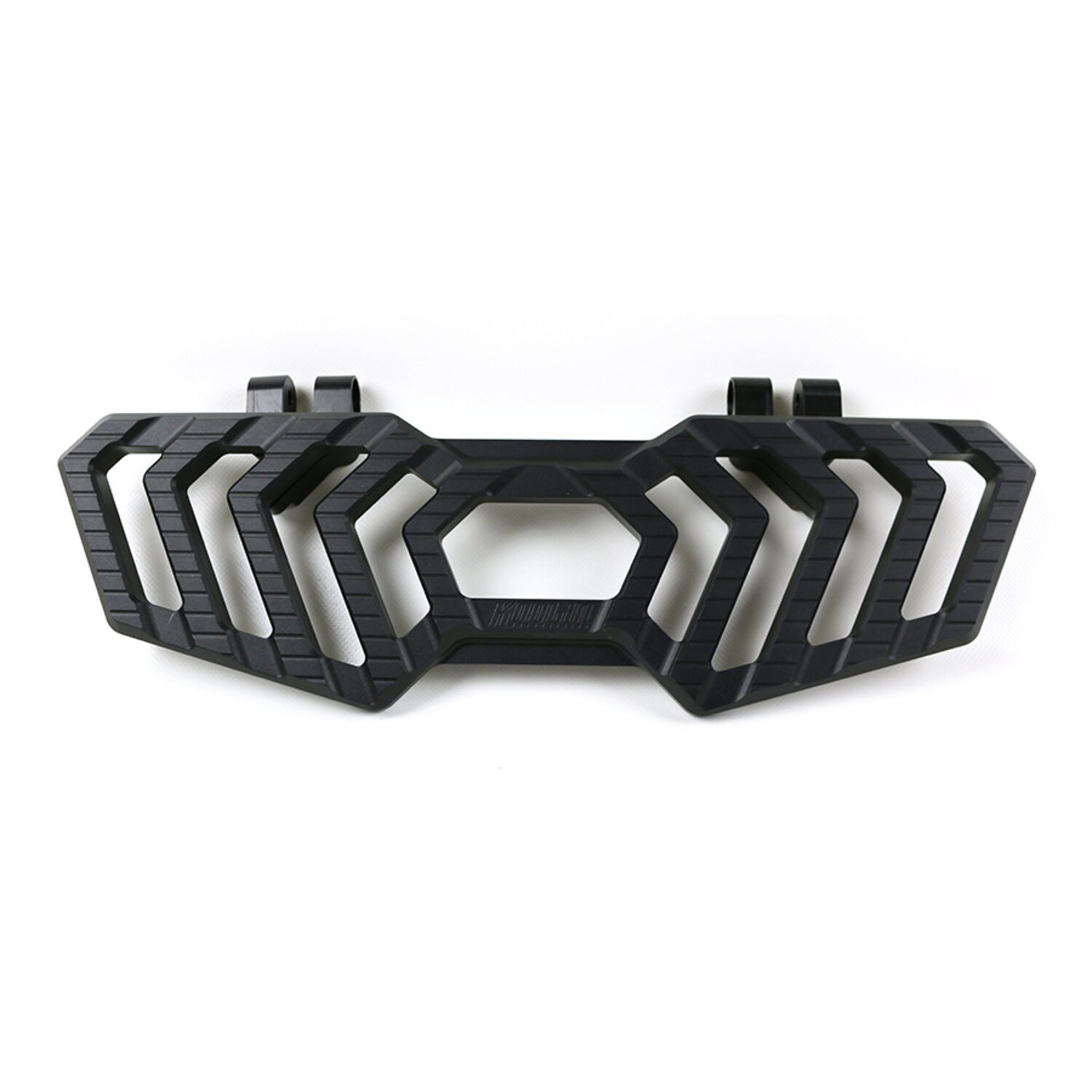 Kodlin, 'Track' floorboards. Black anodized, Polished