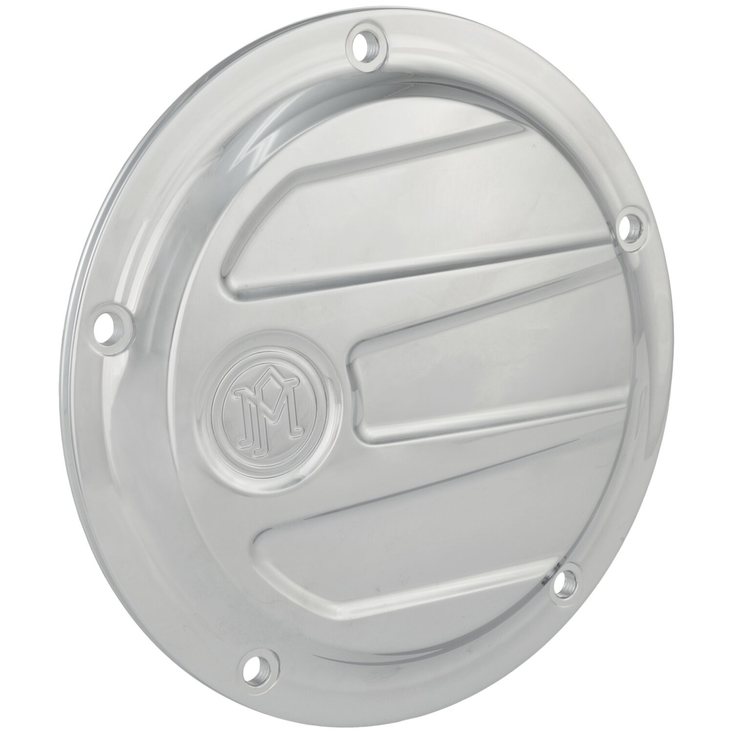 PM, Scallop derby cover, Silver, Chrome