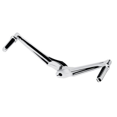 Includes 2 machined aluminum shifter levers & spacers for use with toe/heel shifters. 
CNC machined billet aluminum construction. 
Designed to compliment de design styles in the Performance Machine product range. 