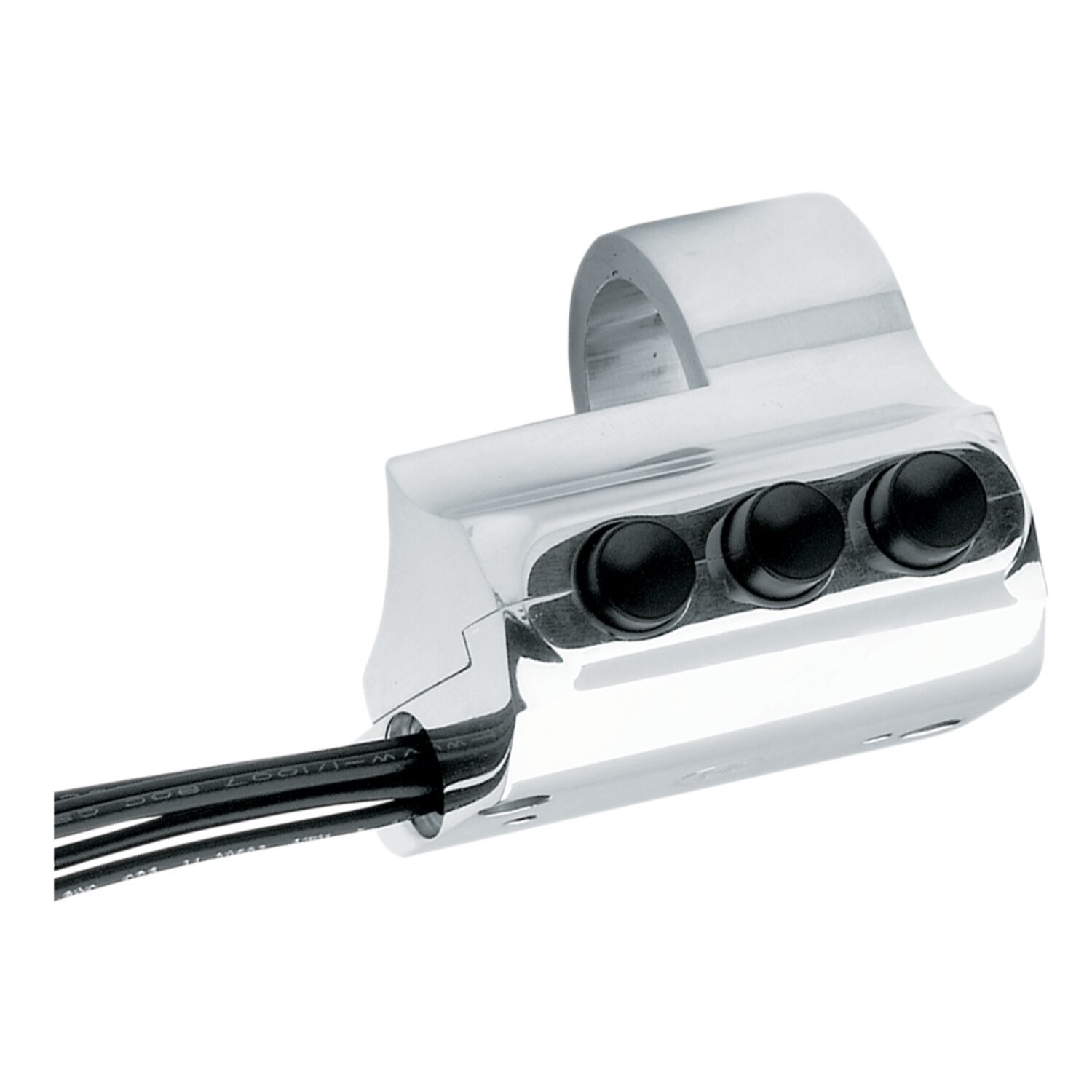 PM, Contour switch housing, Silver, Chrome